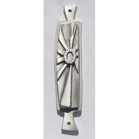Emily Rosenfeld Pewter Sunburst Mezuzah、mySite、topwebapps