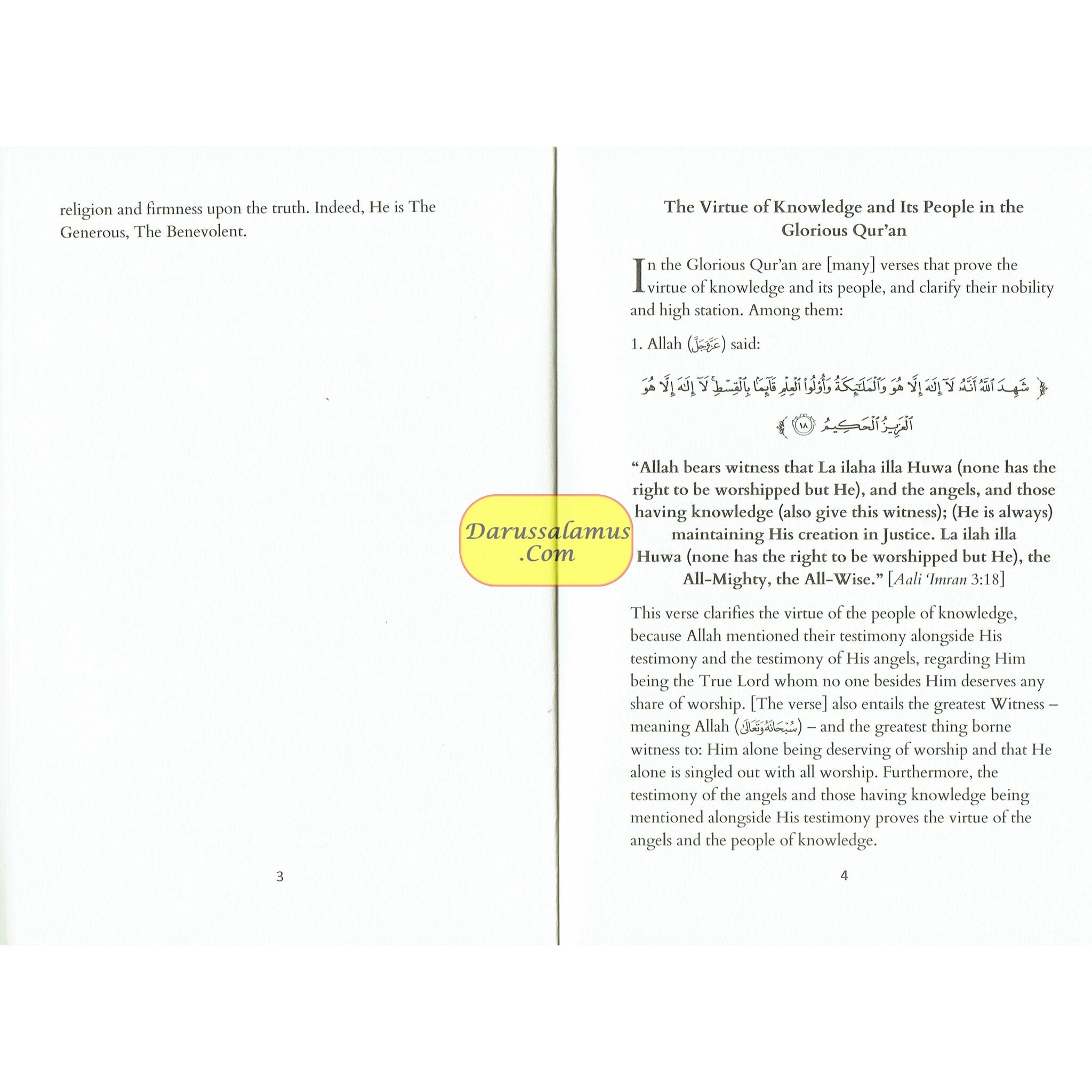 Selected Gems On the Virtue of Knowledge and Its People And the Mannerisms Which Are Incumbent Upon the Seeker of Knowledge、mySite、topwebapps