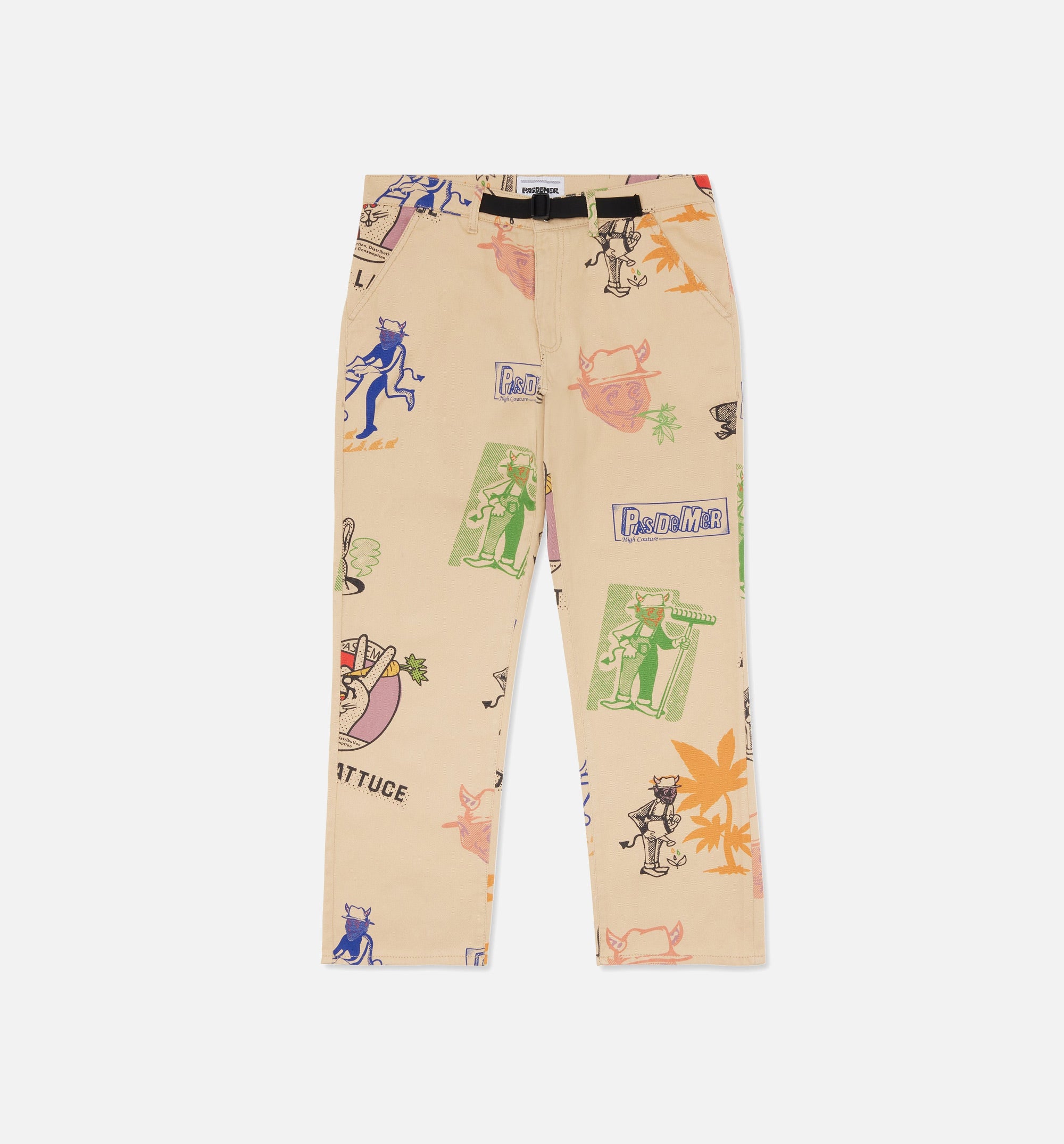 Hard Times Devil's Lattuce Mens Pants - Beige、mySite、dreamappss