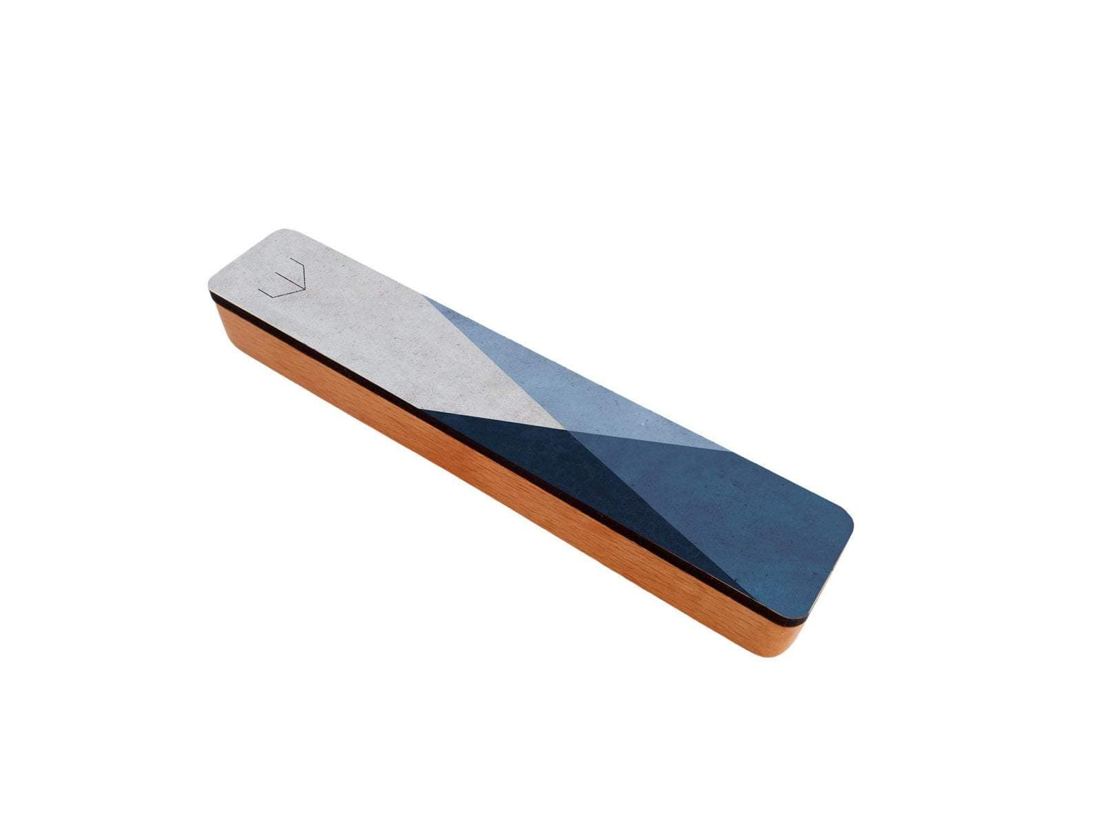 Modern Geometric Mezuzah by Gala Studio - Gray, Blue, Light Blue or Pink、mySite、topwebapps