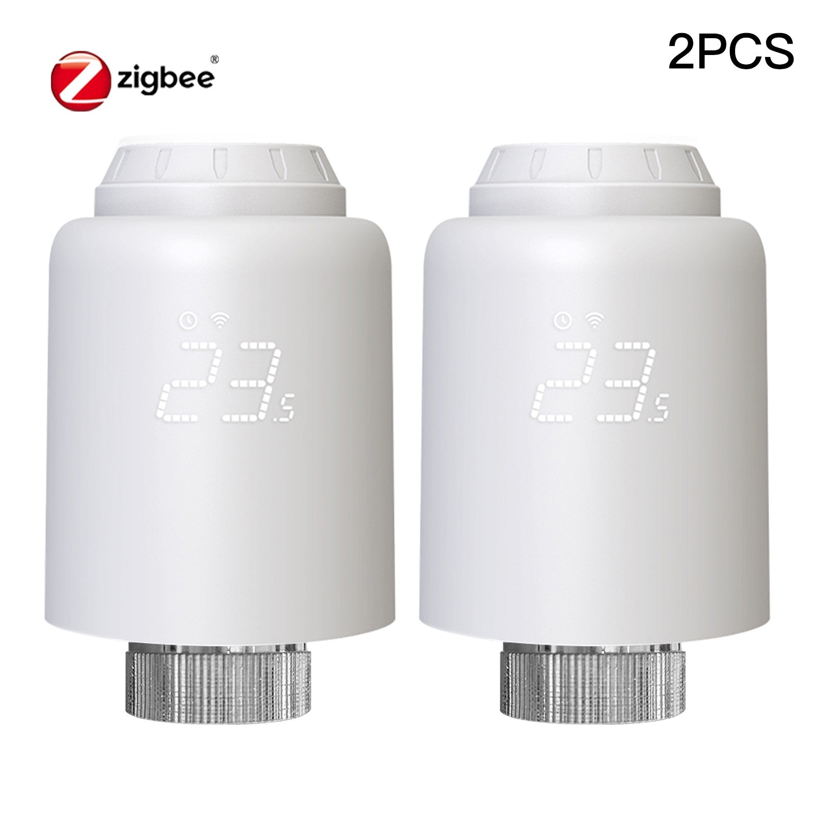 Tuya ZigBee Radiator Valve Smart Thermostat & Remote Control for Home Heating TRV 601、mySite、fannypackpong