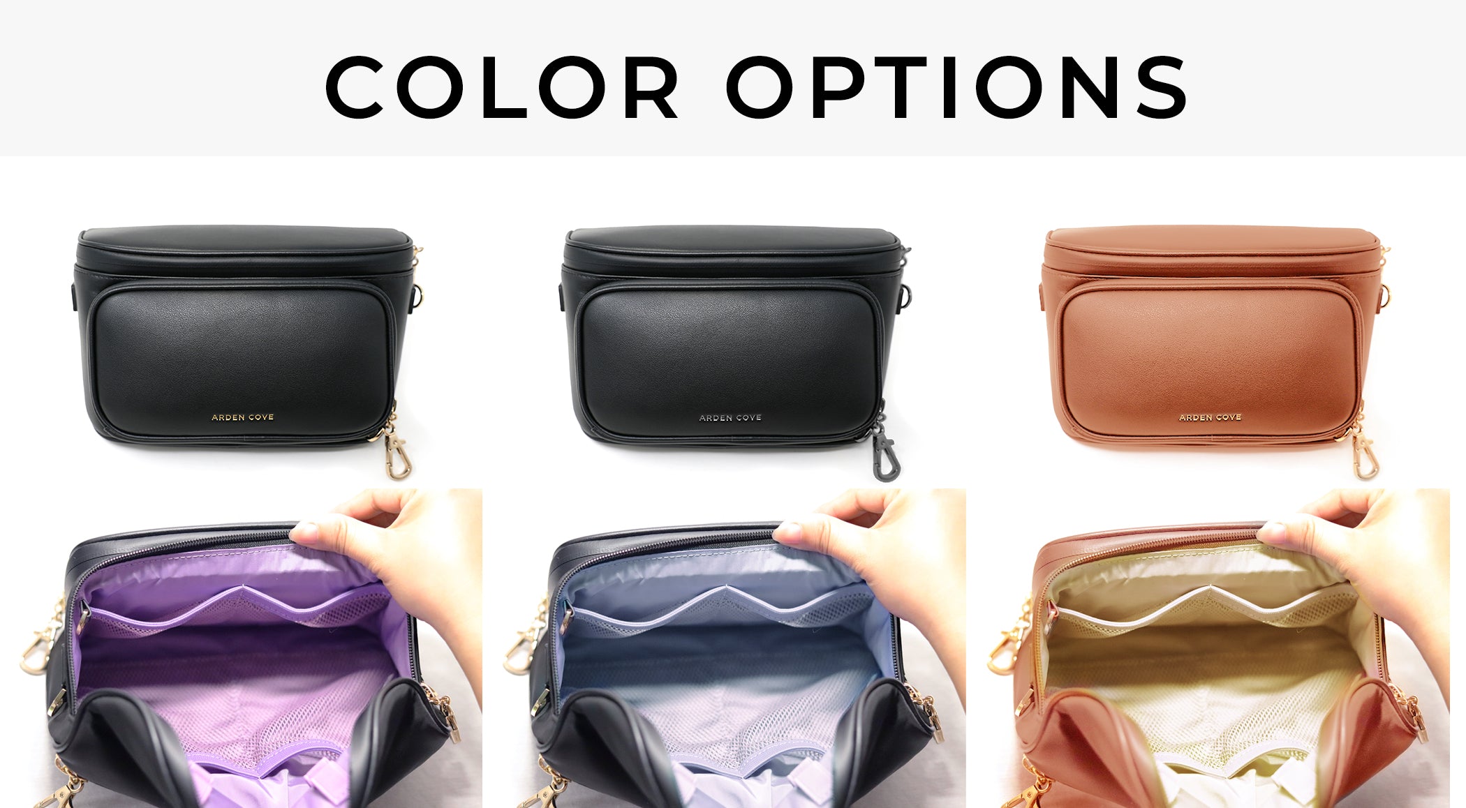 Bum Bag with Locking Clasps Strap、mySite、garagedoors4me