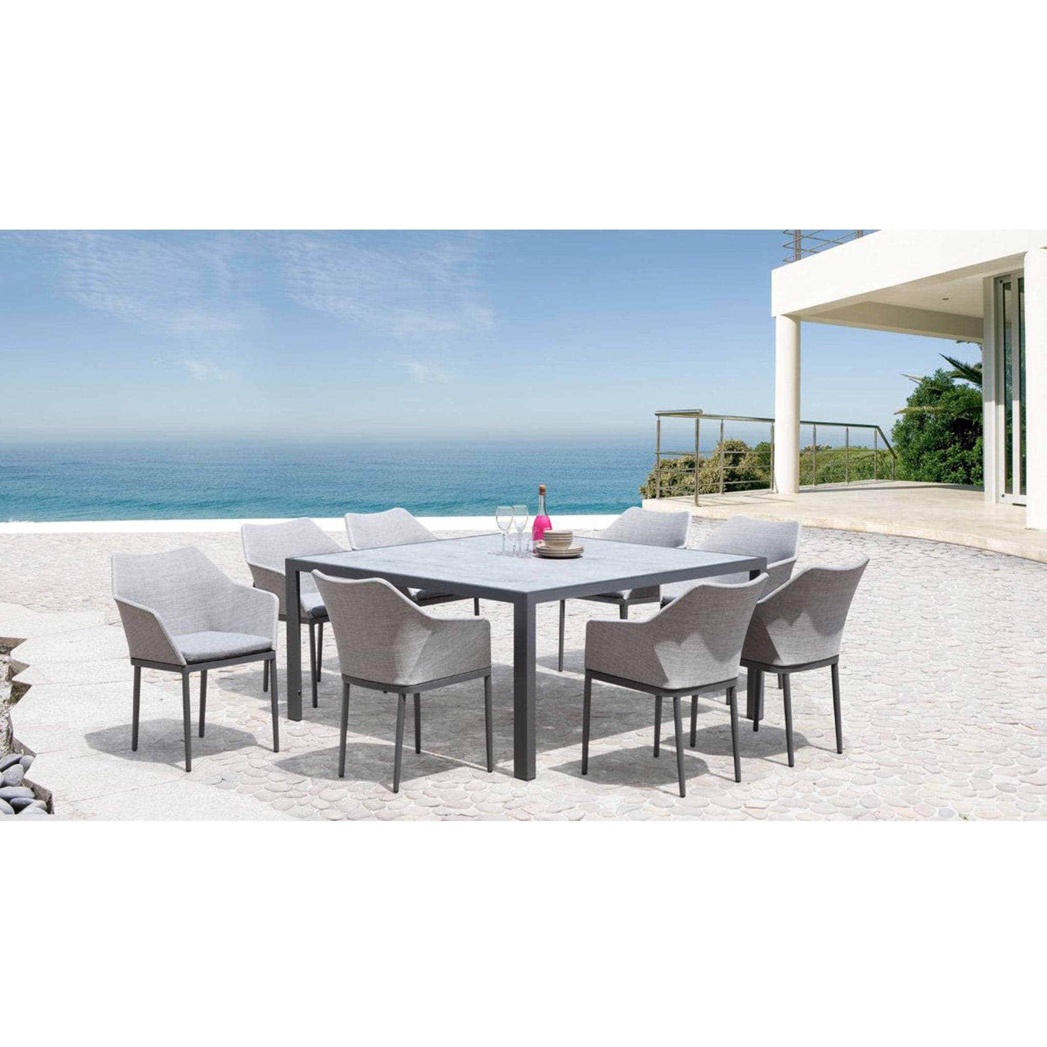 Tailor 9 Piece Square Dining Set、mySite、neckold