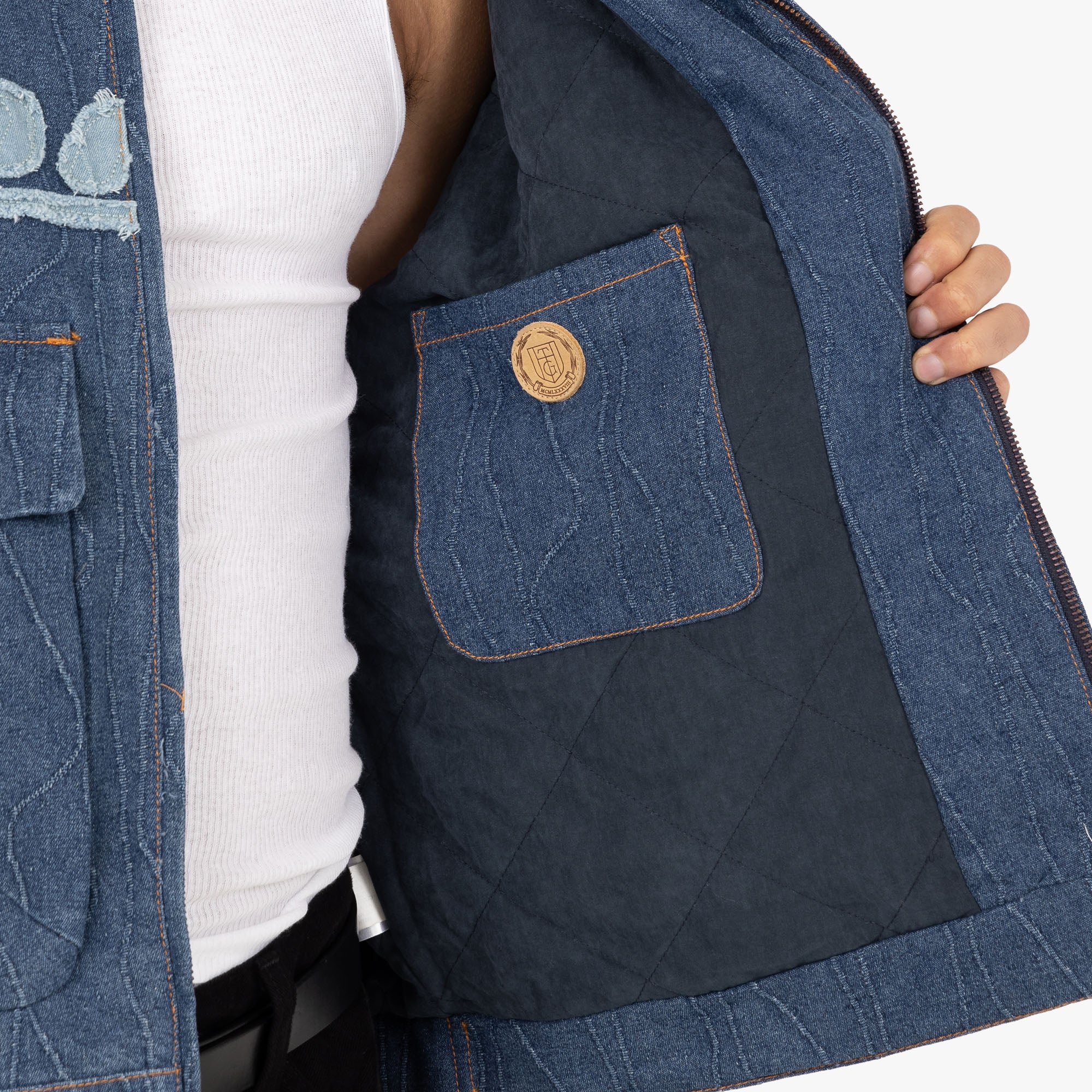  Honor The Gift Frequency Denim Jacket / Indigo、mySite、merchandisen