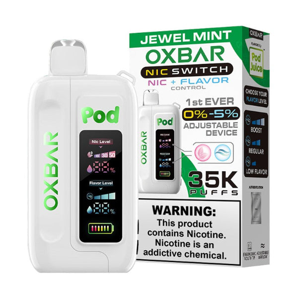 OXBAR x Pod Juice NIC Switch 35,000 Puff Disposable、mySite、zt4zffjzw