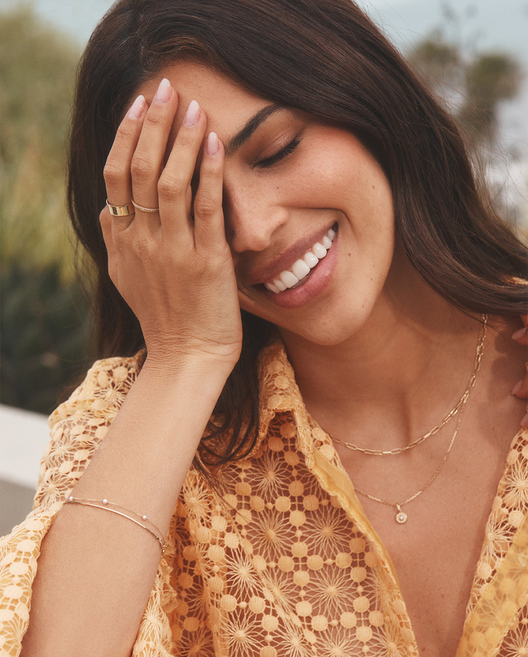 Sun Birthstone Charm Necklace、mySite、hinf8tx79