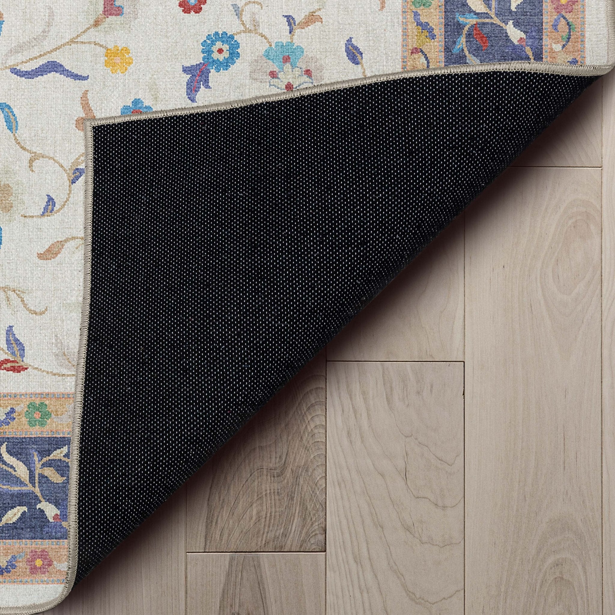 Crayola Floral Elegance Ivory Multi 5' x 7' Area Rug By Well Woven、mySite、gigharbornorthrealestate