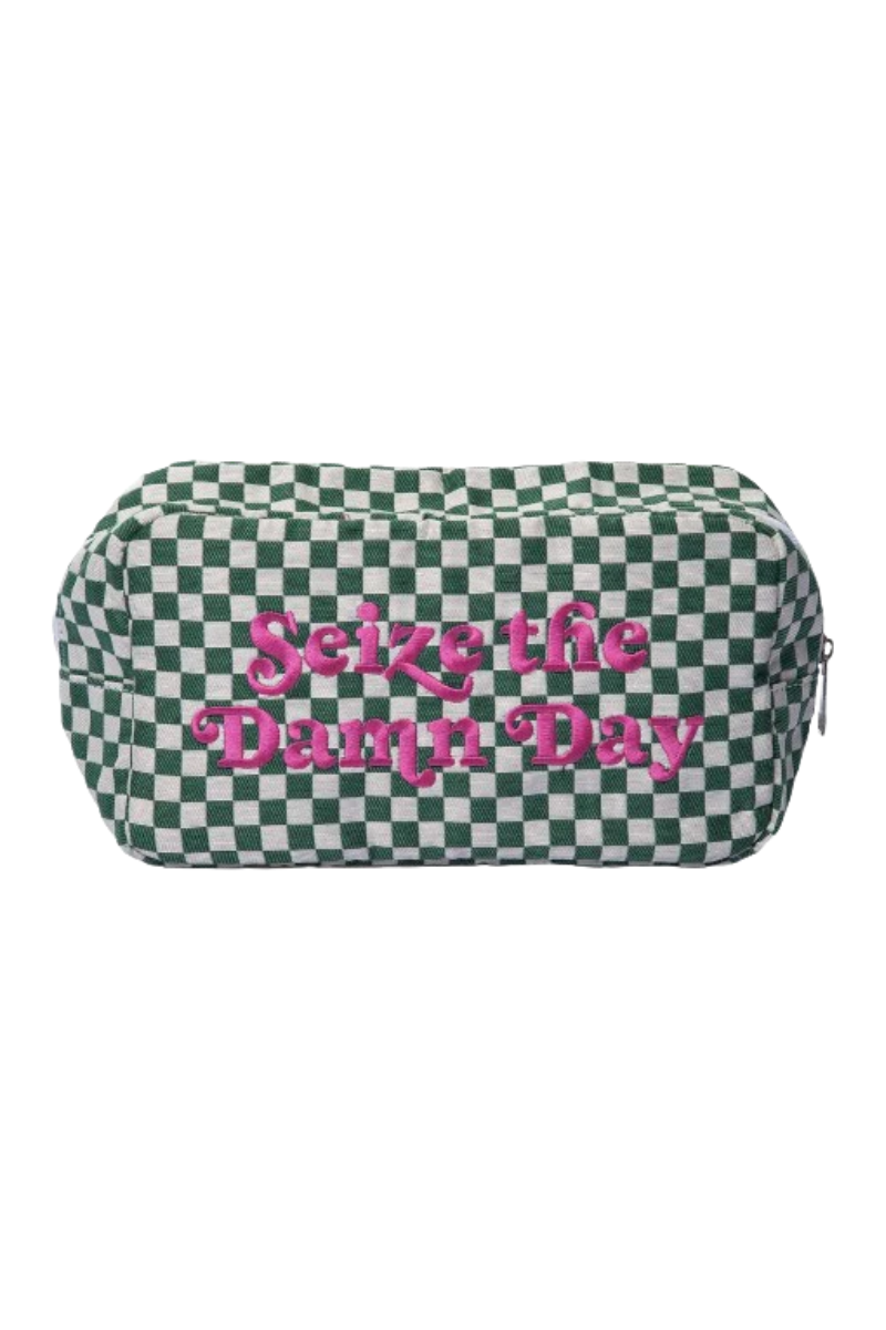 Seize The Damn Day Checkered Bag、mySite、hinf8tx79