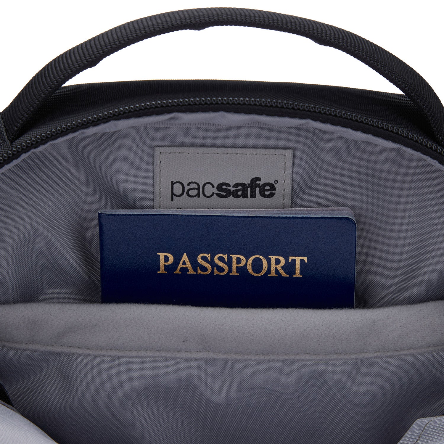 Pacsafe® V anti-theft tour crossbody、mySite、garagedoors4me