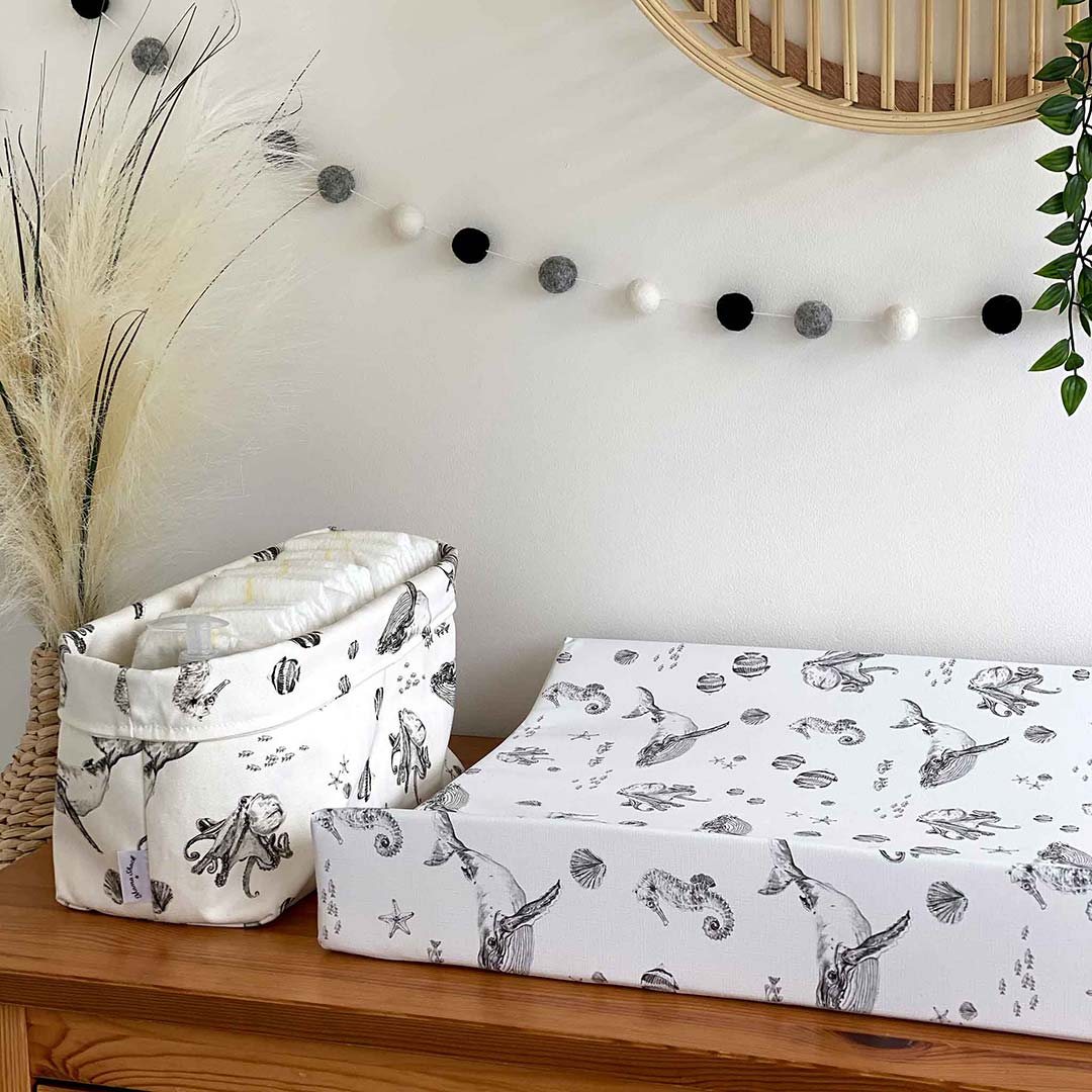  Mama Shack Anti Roll Changing Mat - Under the Sea、mySite、merchandisen