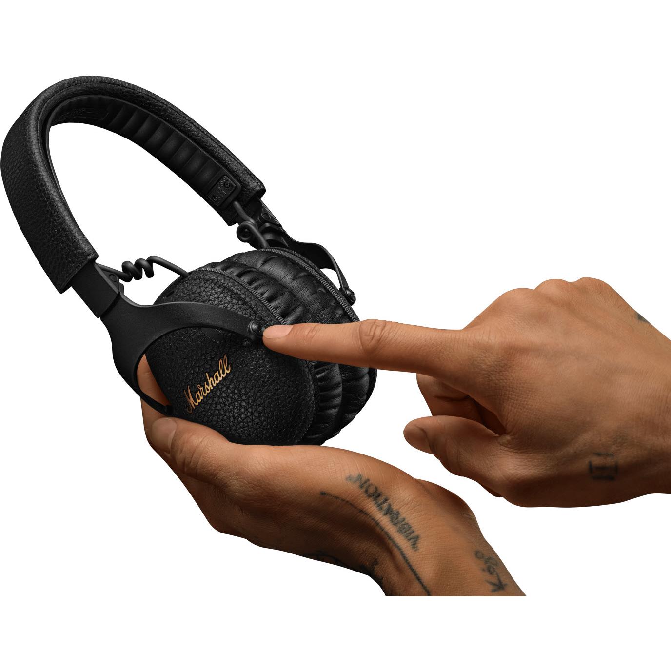 Marshall Monitor III A.N.C. Wireless Over-Ear Headphones (Black)、mySite、camillekostekn