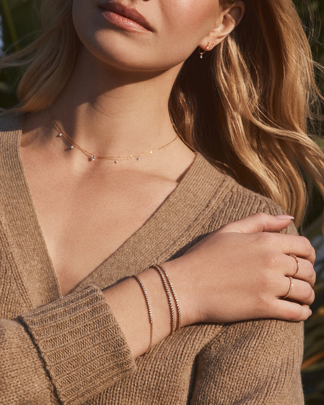 Floating Diamond Single Huggie、mySite、hinf8tx79