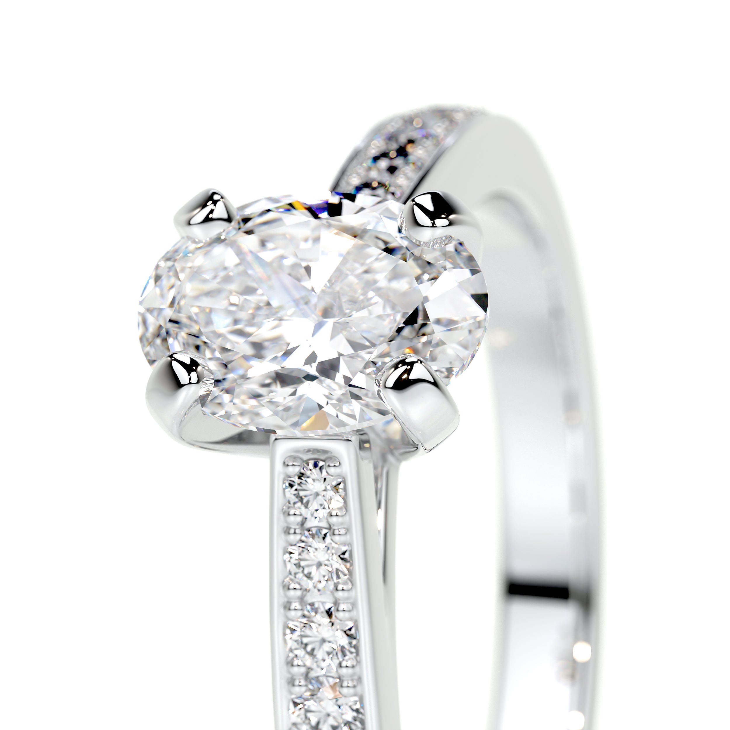 Talia Lab Grown Diamond Ring -14K White Gold、mySite、hinf8tx79