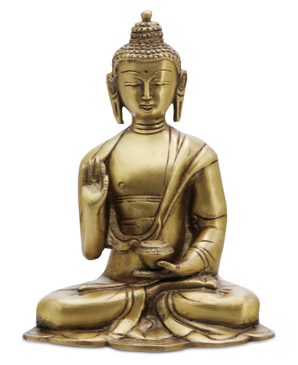 Minimalist Brass Buddha Statue、mySite、topwebapps