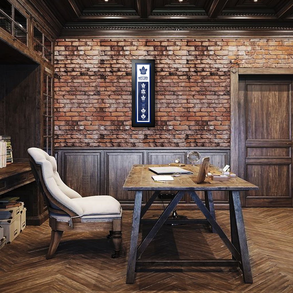 Toronto Maple Leafs 6x22 Logos to History Framed Art