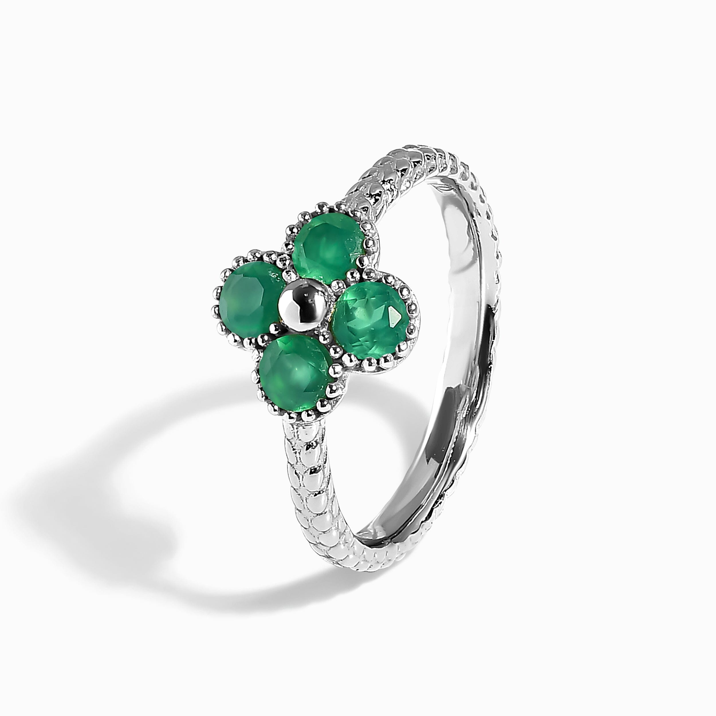 Lucky Me Ring - Green Onyx、mySite、hinf8tx79