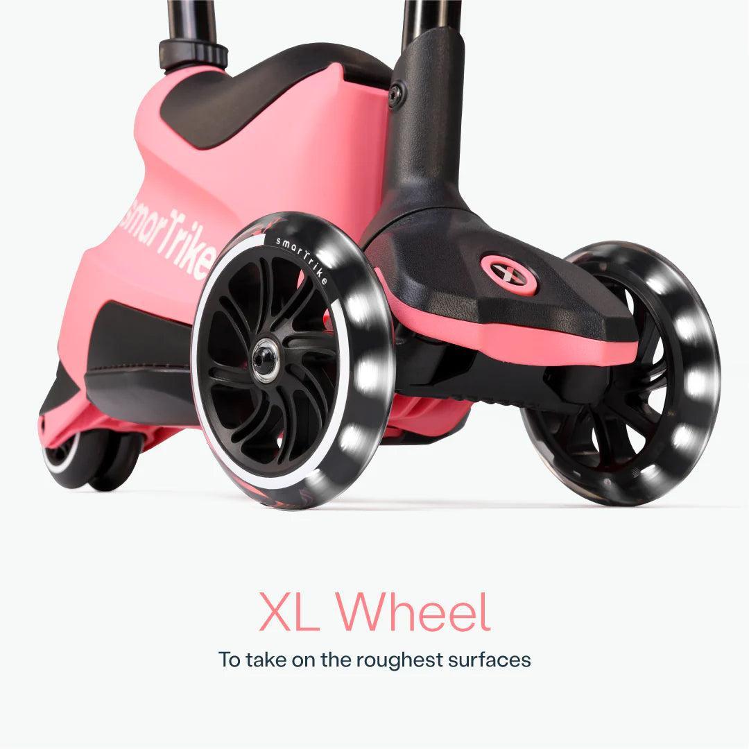  SmarTrike Xtend Ride On Scooter Plus From 12 Months to 12 Years - Salmon Pink、mySite、merchandisen