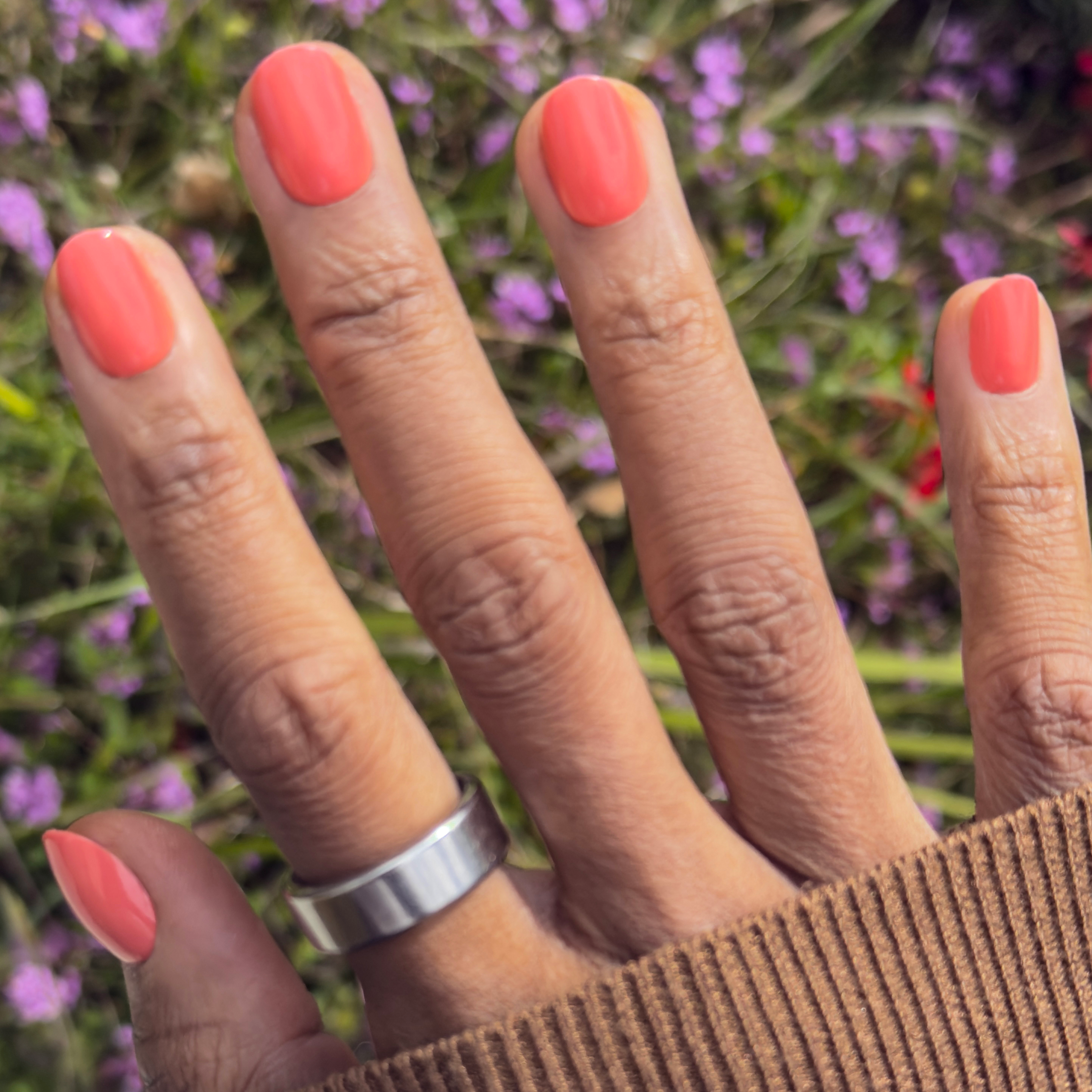 Frolic | Extra Short | Round - Tab Press-On、mySite、solidvoid