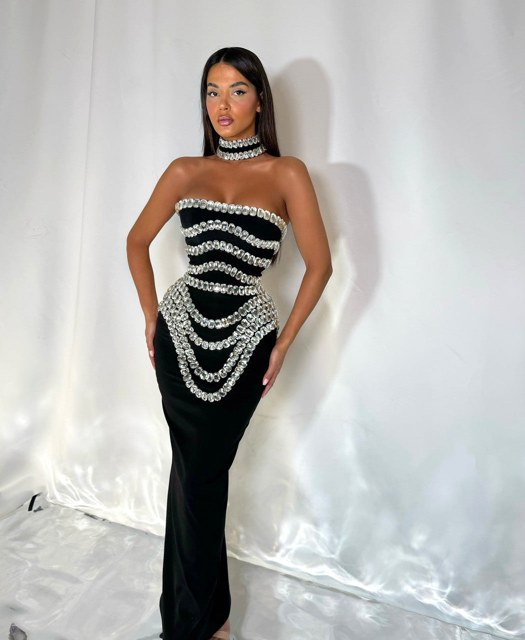  Lana Crystal Dress (Maxi)、mySite、merchandisen