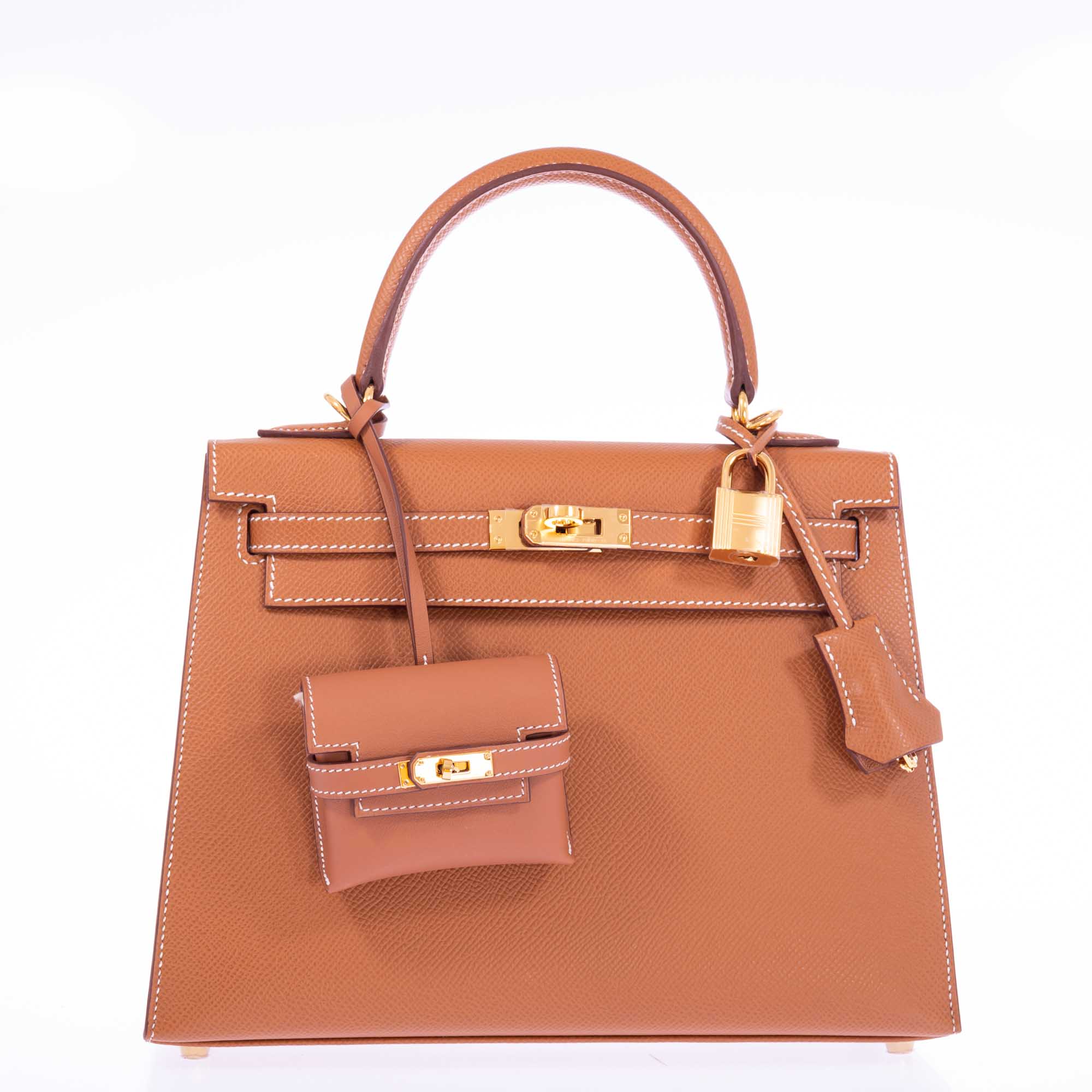 Hermès Kelly 25 Sellier Gold Epsom Gold Hardware、mySite、garminoutage.com