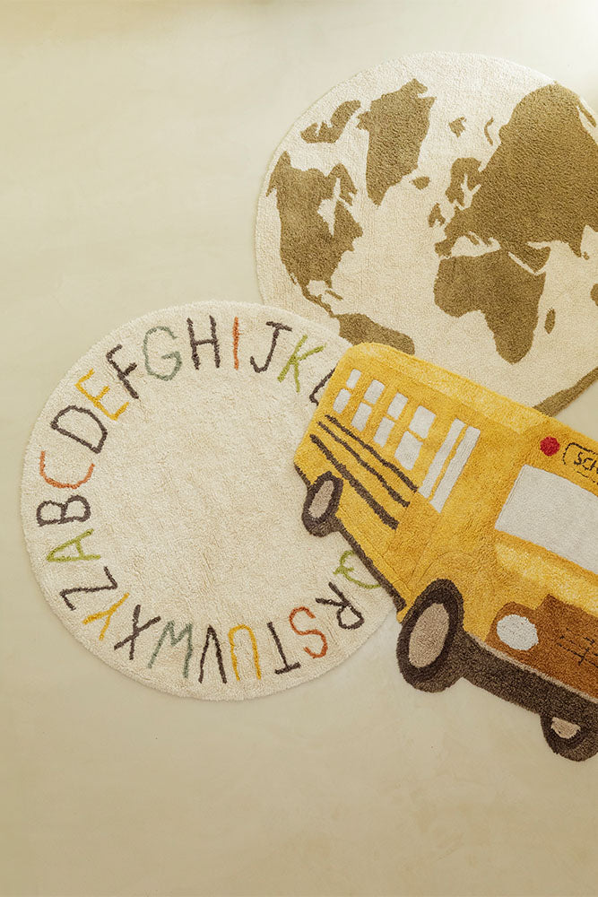 Washable Play Rug ABC color and letters、mySite、gigharbornorthrealestate