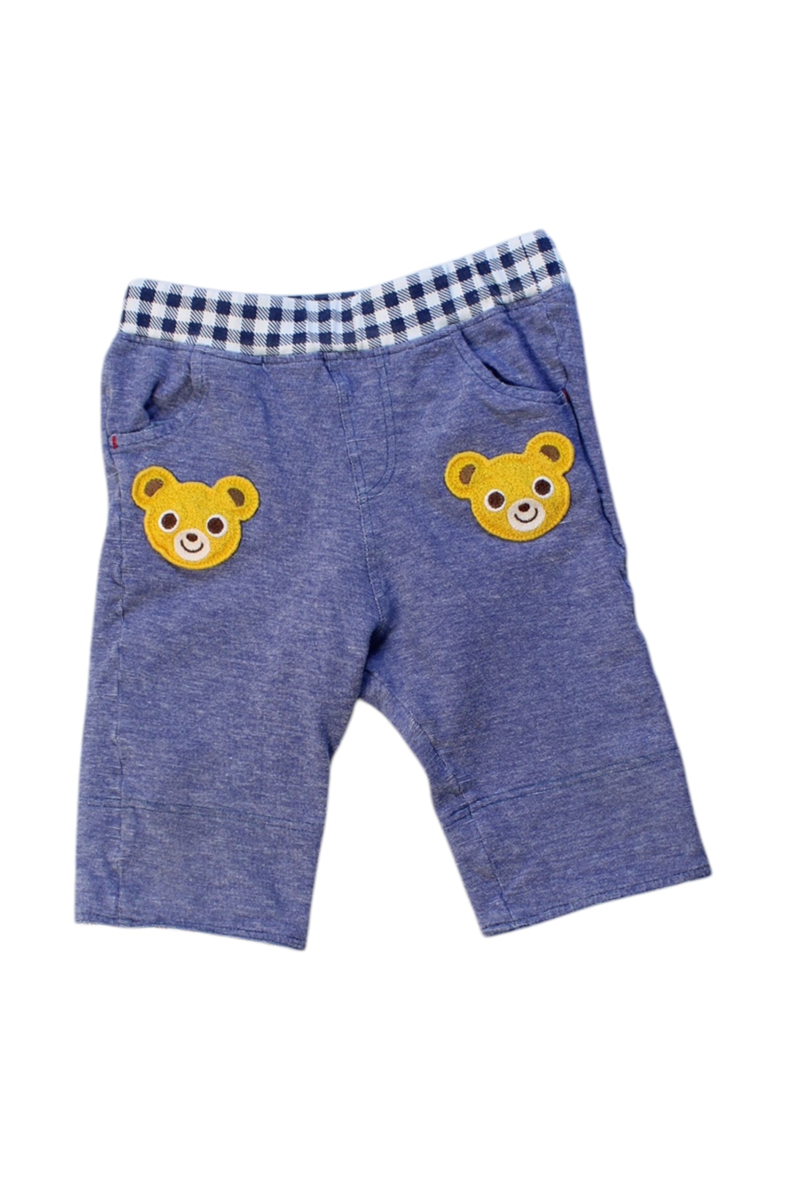 Miki House Bear Embroidered Casual Pants 18-24M、mySite、g9winljtr