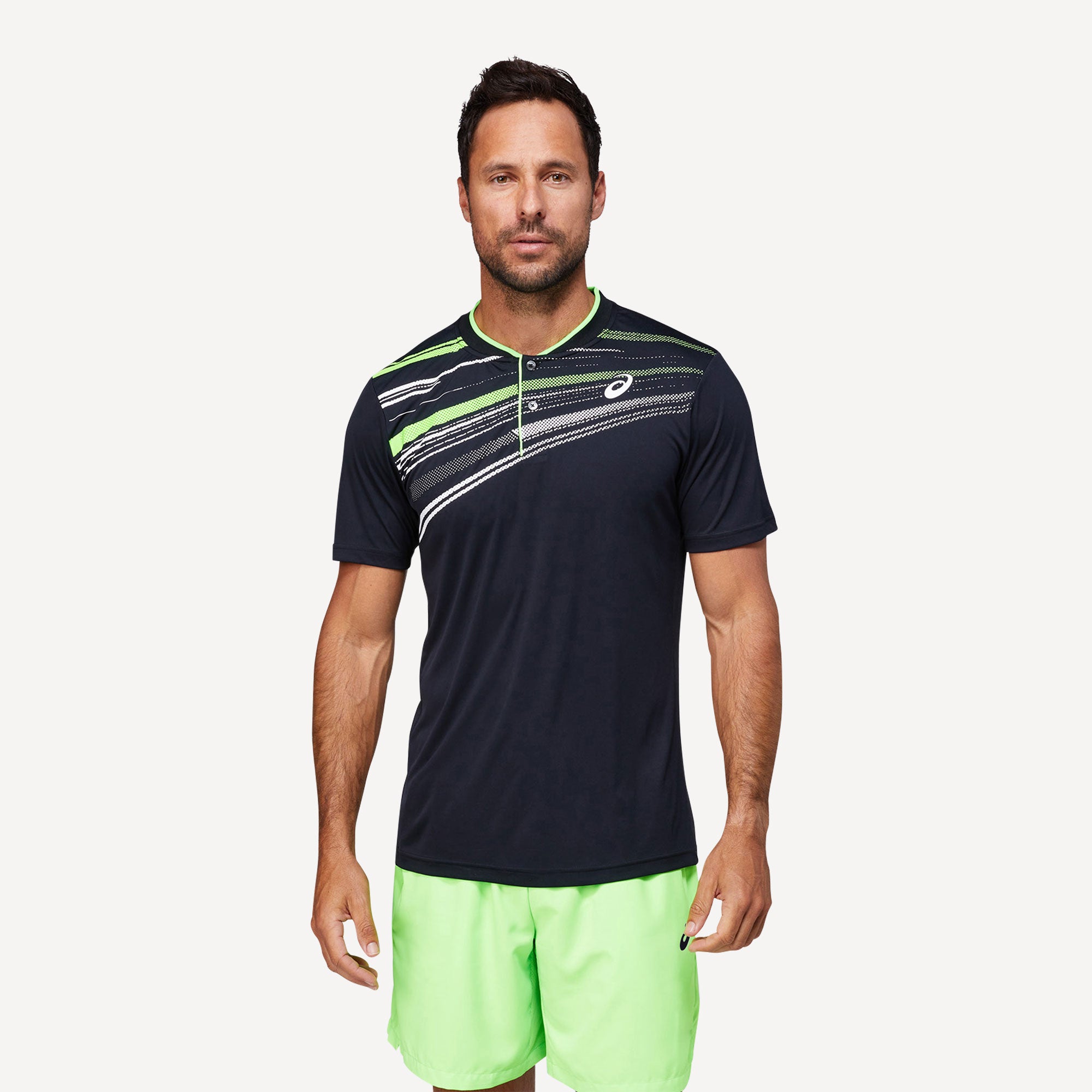 ASICS Match Men's Graphic Print Tennis Polo