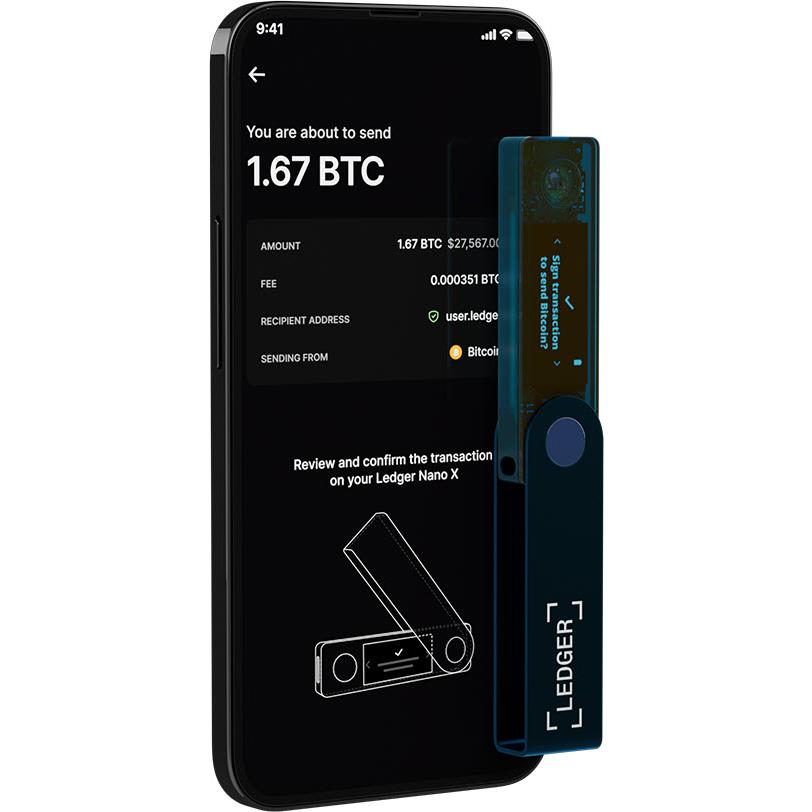 Ledger Nano X Digital Wallet (Sapphire Blue)、mySite、camillekostekn