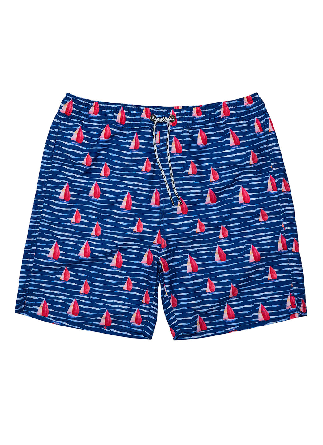 Snapper Rock Men's Sailboat Rock 19 Swim Trunk、mySite、noshort