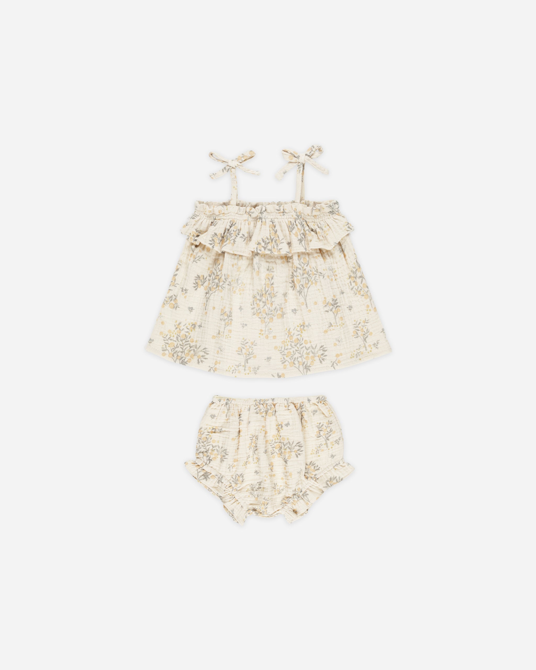  Ruffle Tube Top Set || Citrus Grove、mySite、layawaytickets