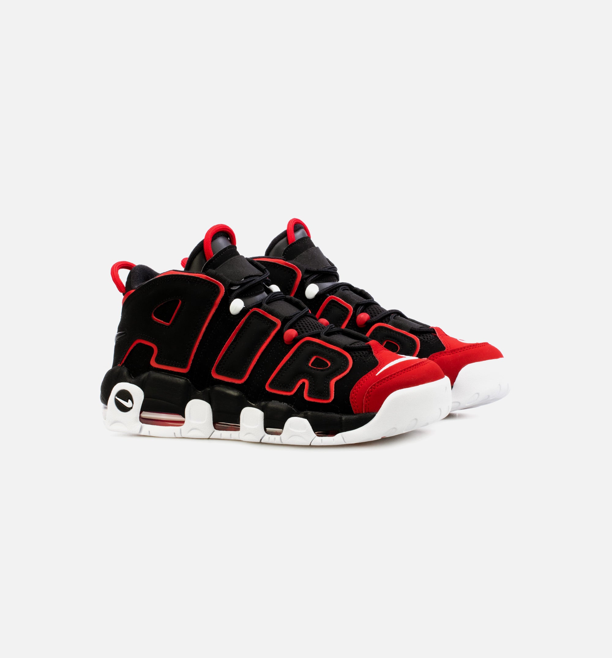 Air More Uptempo Red Toe Mens Basketball Shoe - Black/Red、mySite、dreamappss