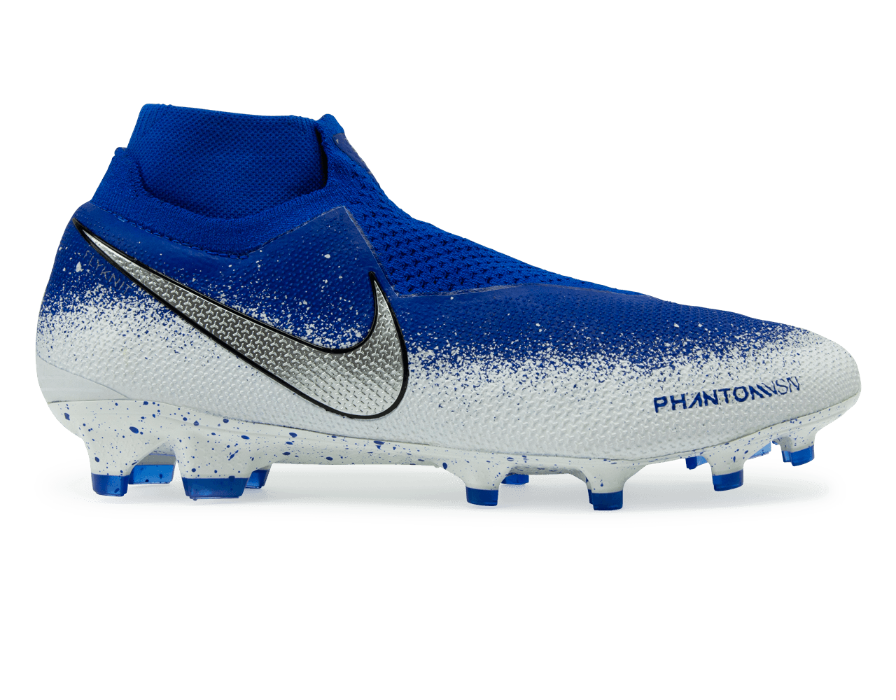 Nike Men's Phantom VSN Elite DF FG Racer Blue/Chrome/White、mySite、bottomscart