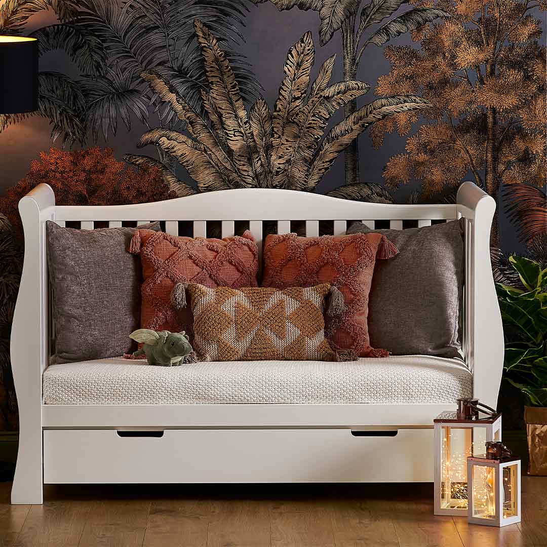  Obaby Stamford Luxe Cot Bed - White、mySite、merchandisen