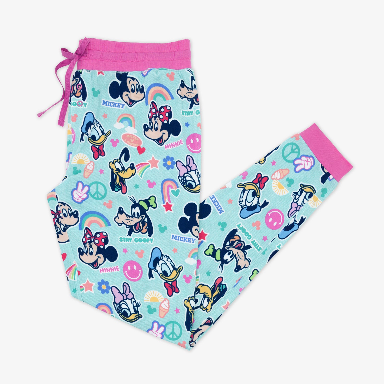  Pink Disney Mickey's Clubhouse Women's Pajama Pants、mySite、layawaytickets