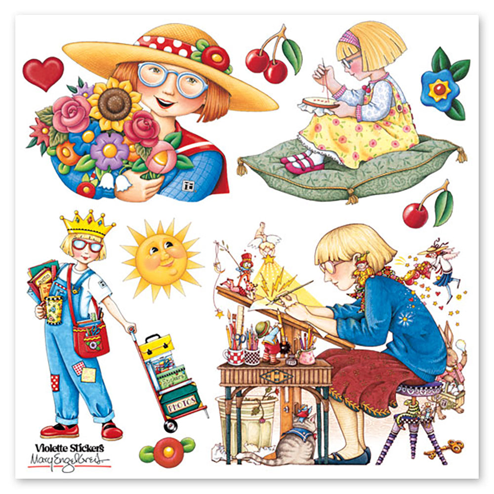  Mary Engelbreit's Art Stickers、mySite、ghnorth