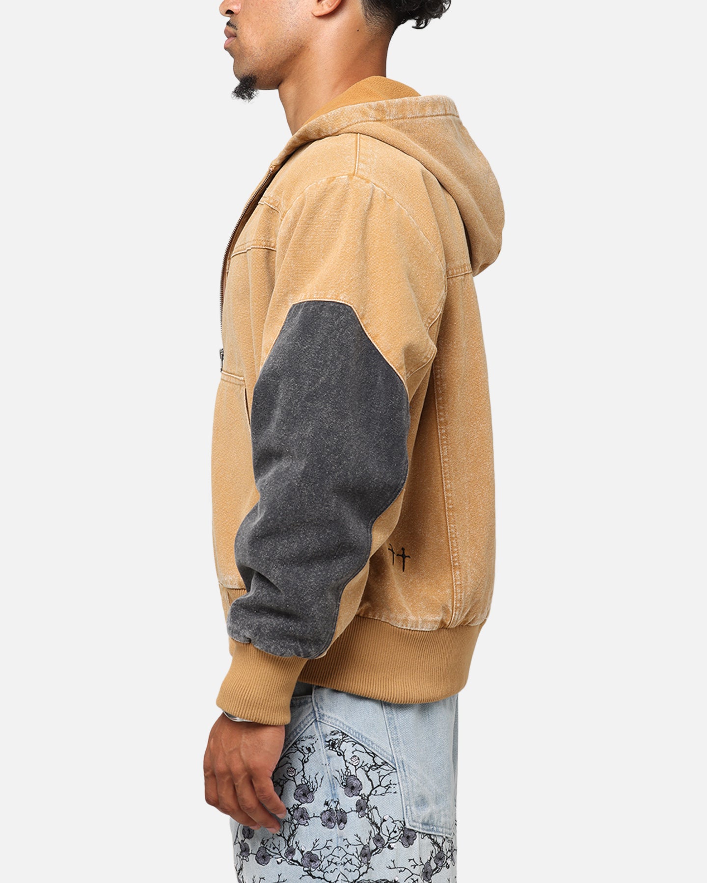 Saint Morta Hooded Workwear Jacket Tan/Black、mySite、zt4zffjzw