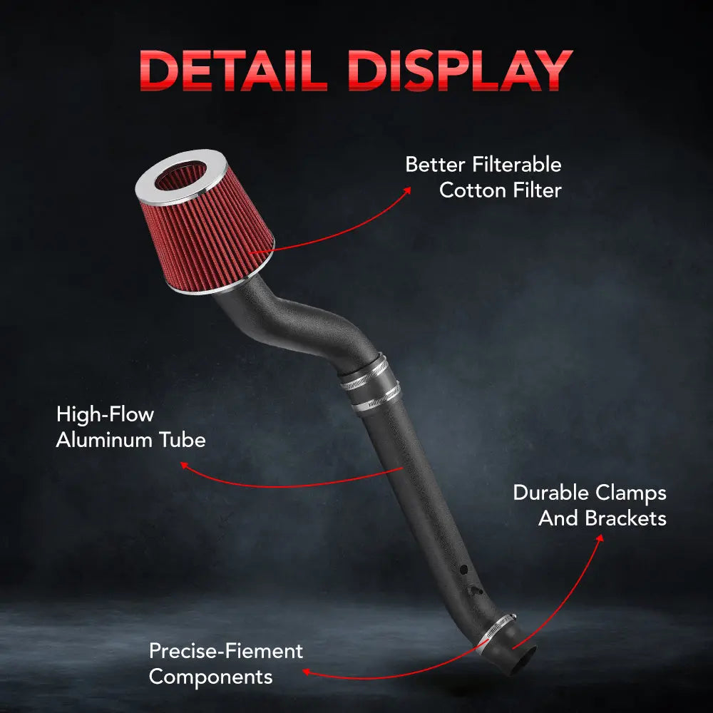 Cold Air Intake Kit for 1996-1998 Honda Civic EX HX Si EX-R 1.6L SOHC、mySite、nflplayoffbracketp