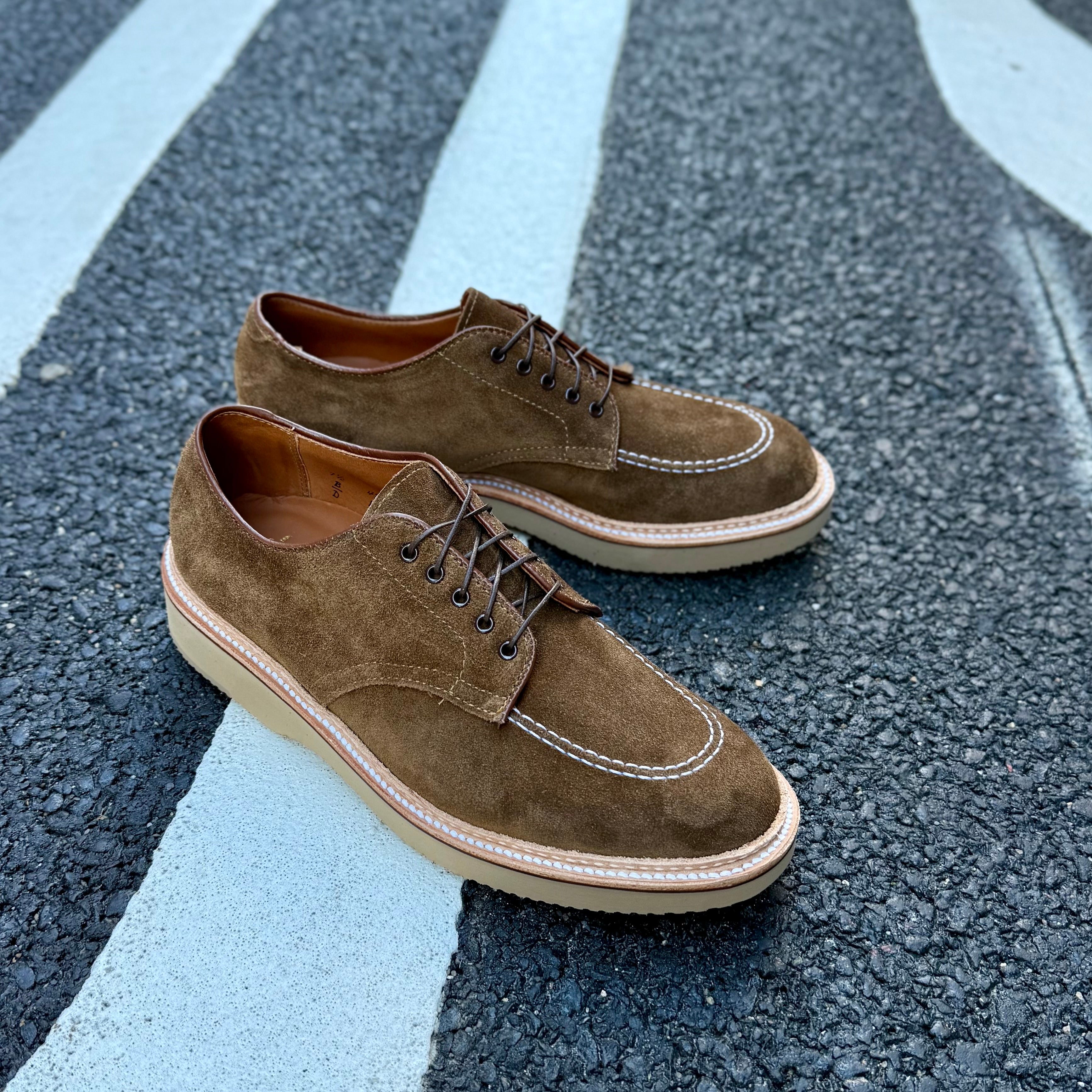  M7601Y - Snuff Suede Indy Shoe with Wedge、mySite、preschool7hills