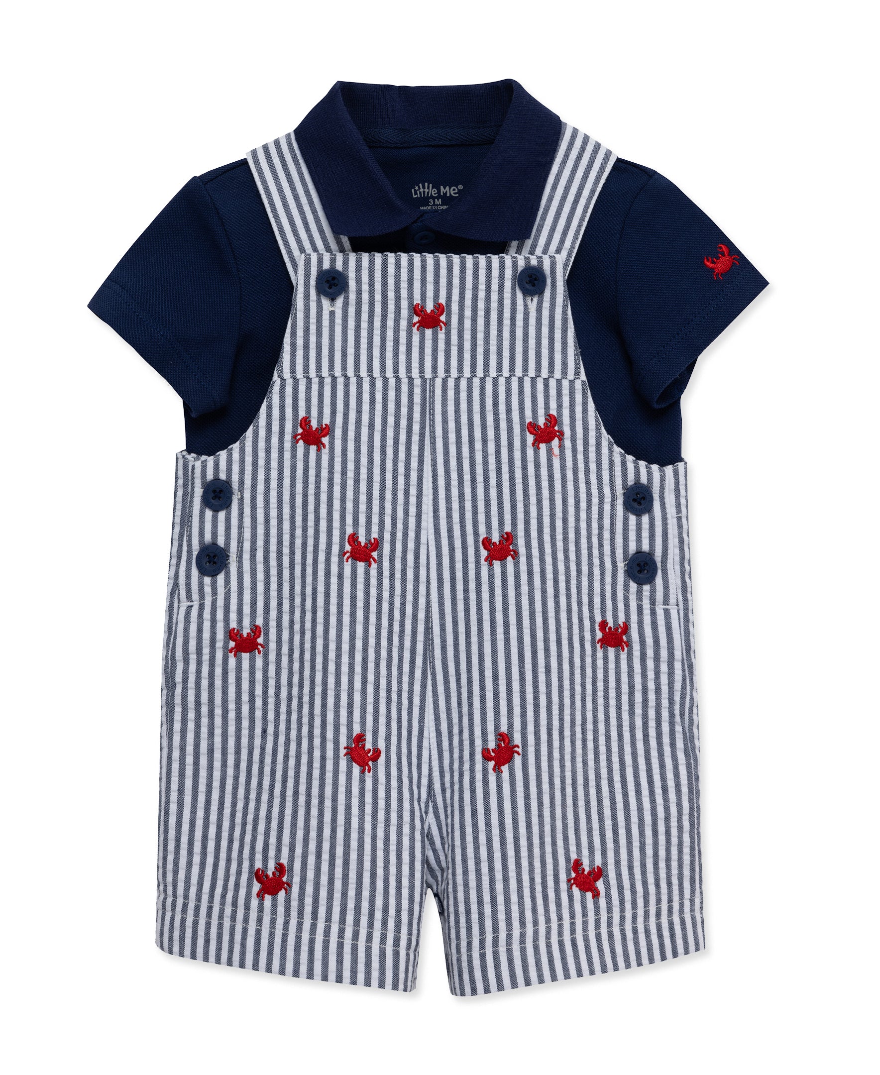  Crab Woven Shortall Set (12M-24M)、mySite、layawaytickets