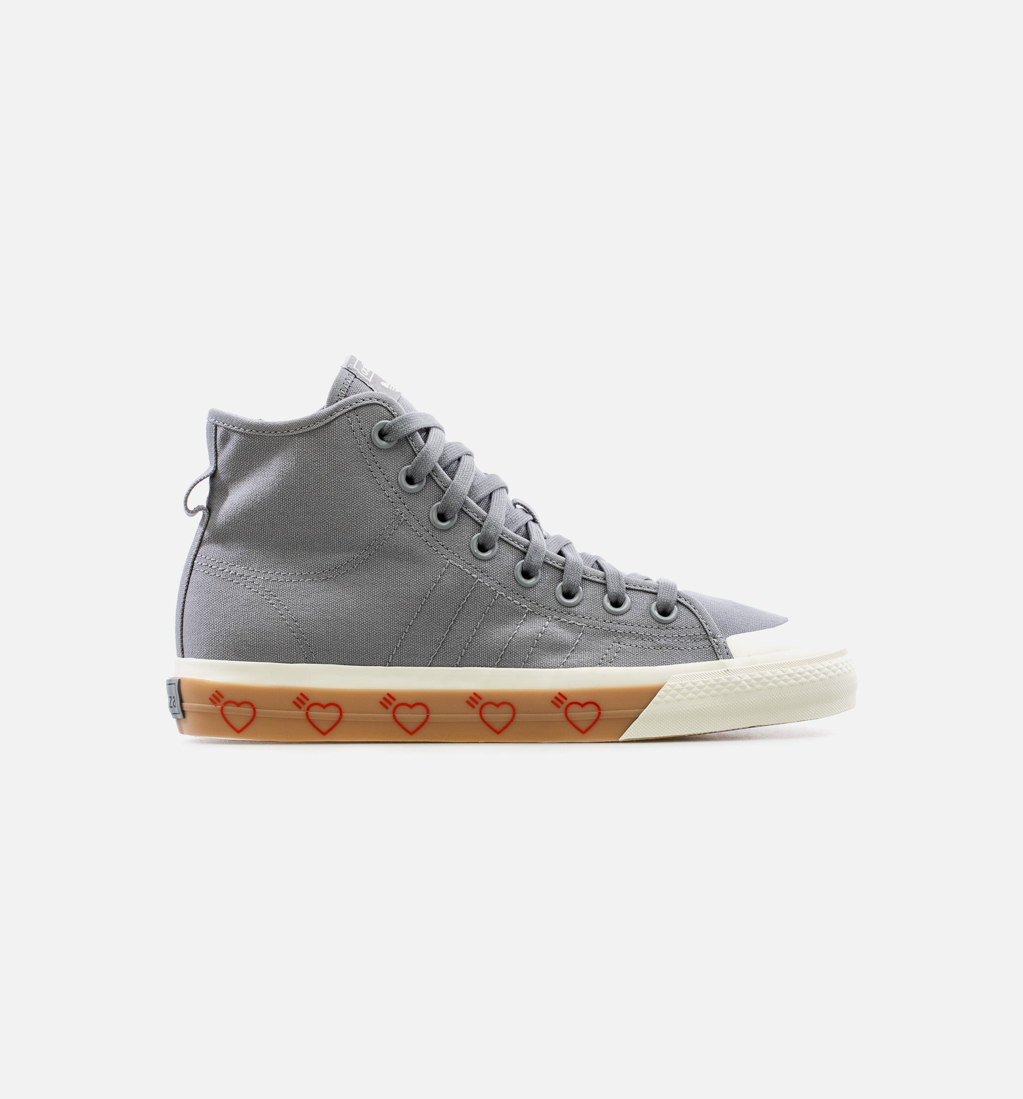 Human Made Nizza Hi Mens Lifestyle Shoe - Grey/White、mySite、dreamappss