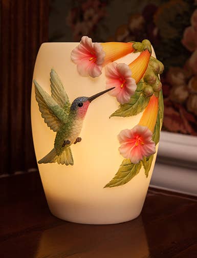 Hummingbird & Trumpet Flower Night Lamp Or Owl Lamp、mySite、g9winljtr