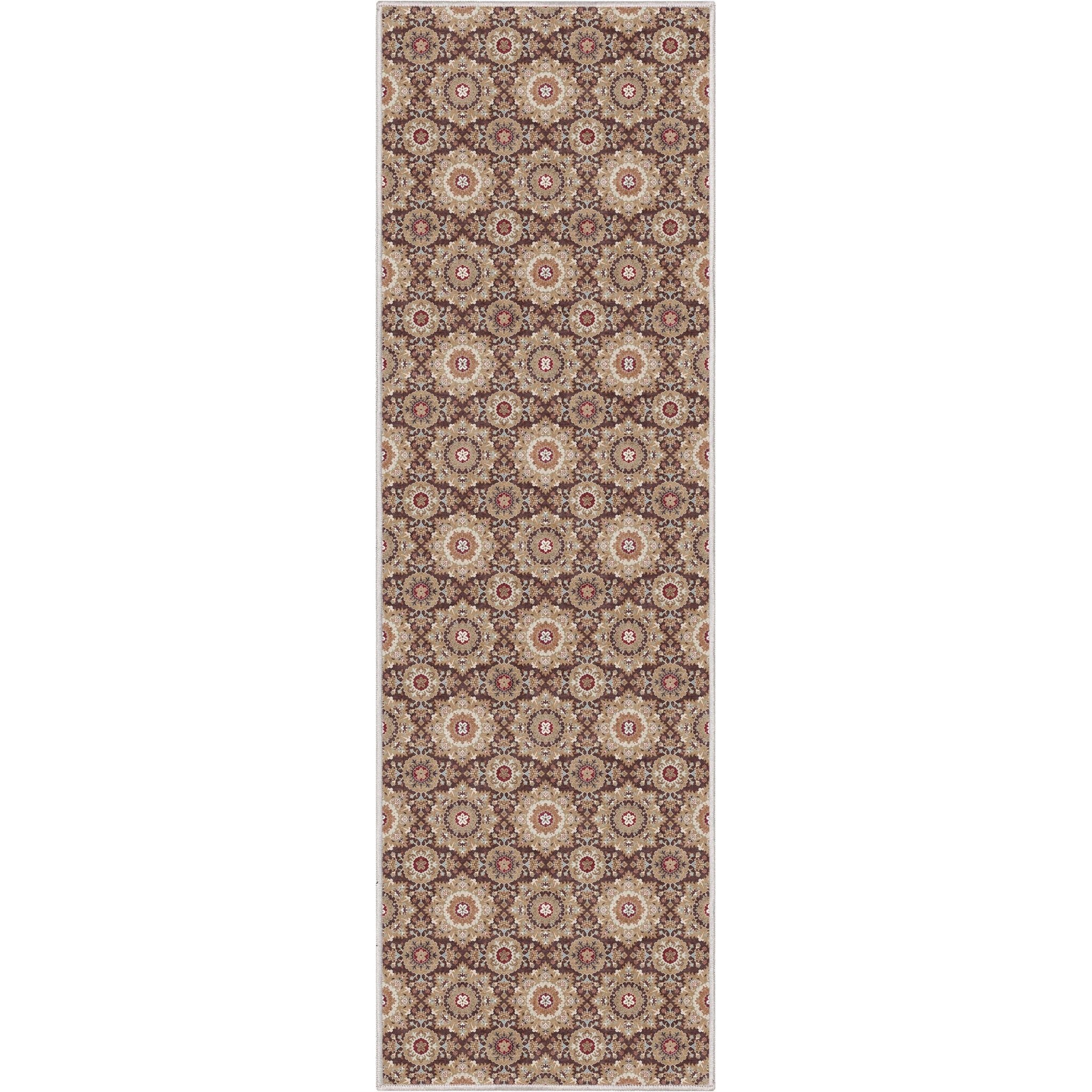 Victoria Transitional Mosaic Pattern Flat-Weave Rug、mySite、gigharbornorthrealestate