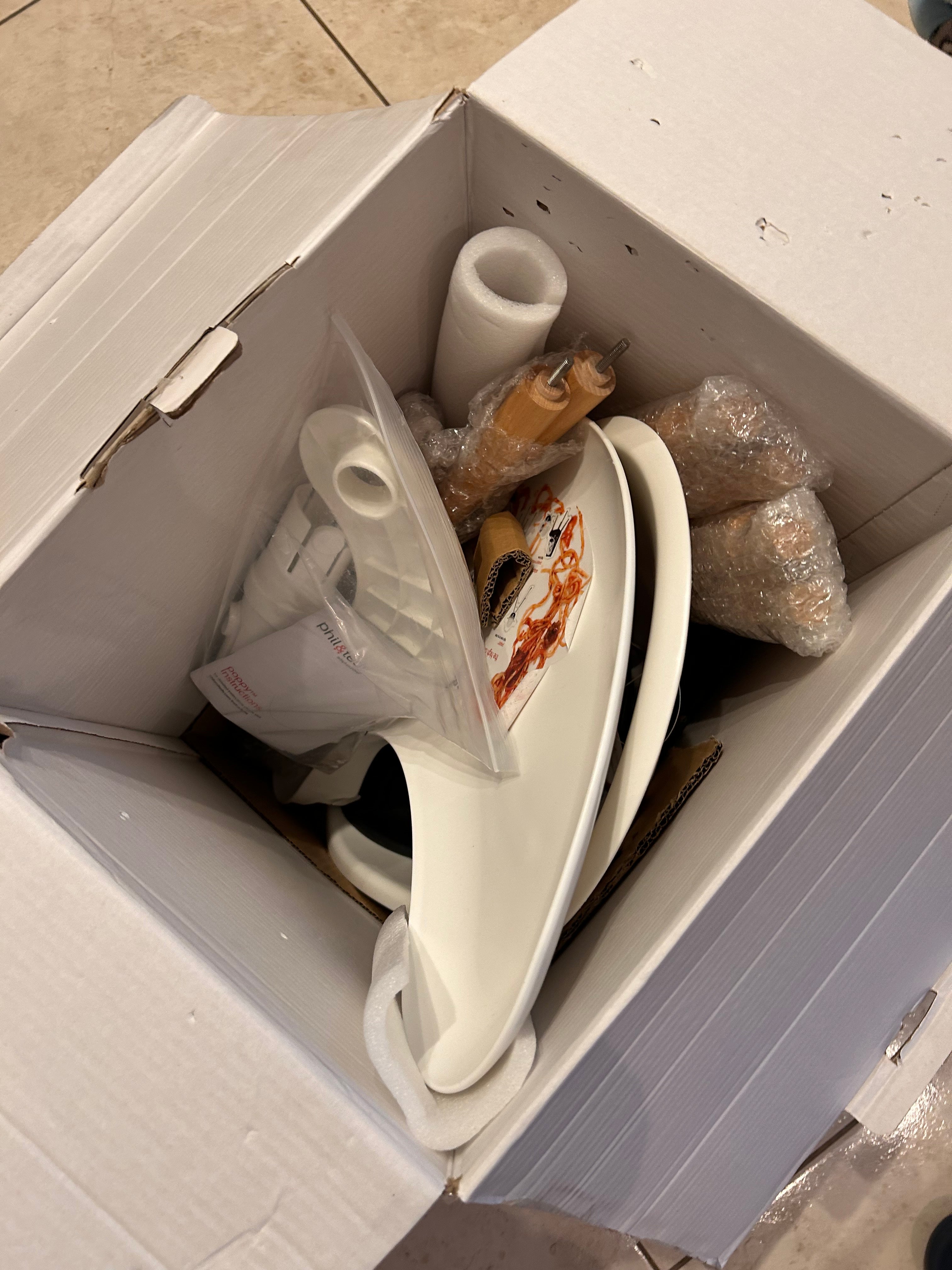  Preloved Phil & Teds Poppy Highchair - Wooden - Black、mySite、merchandisen