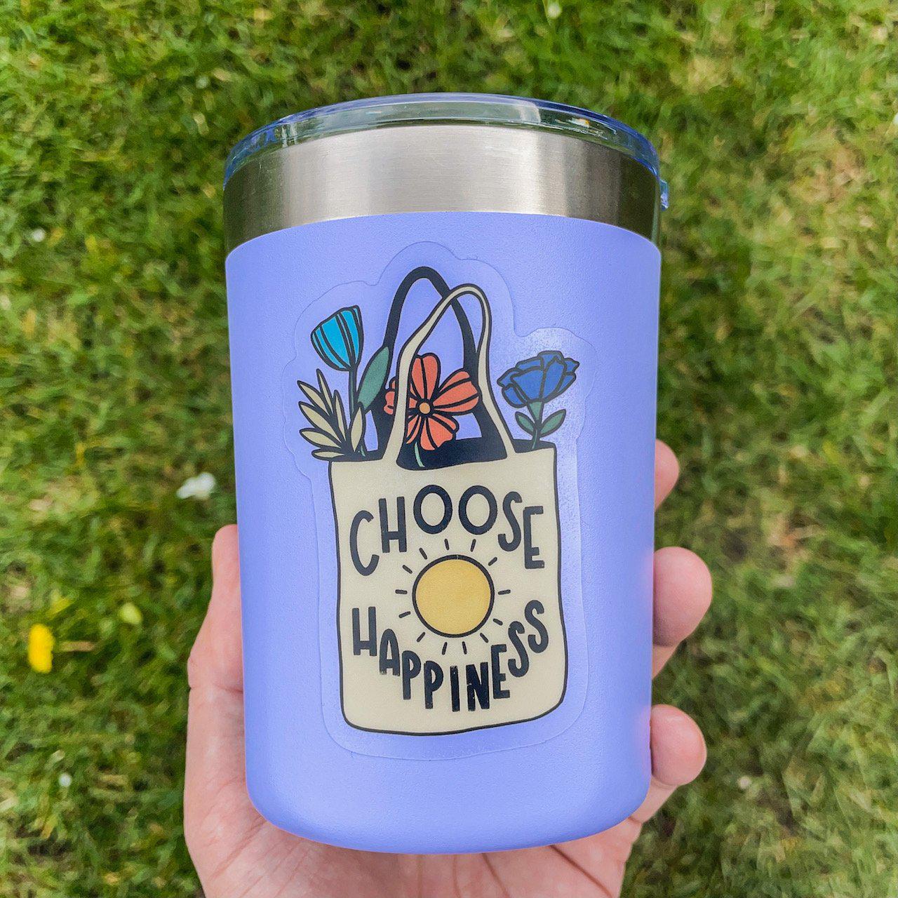  Choose Happiness Bag - Clear Sticker、mySite、elrpsem3k