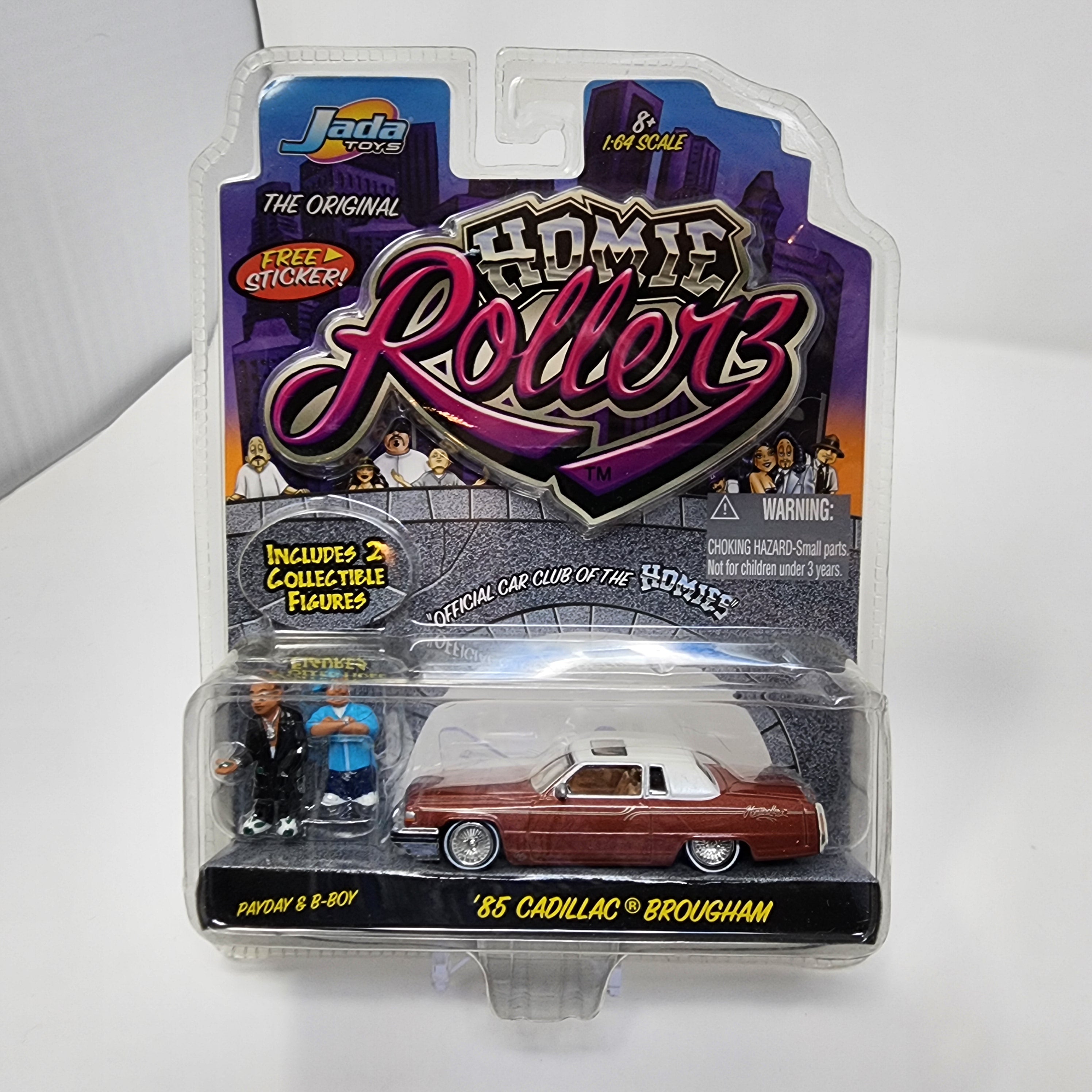 '85 Cadillac Brougham * Homie Rollers Jada Toys 1:64 Scale、mySite、hgirdovlk