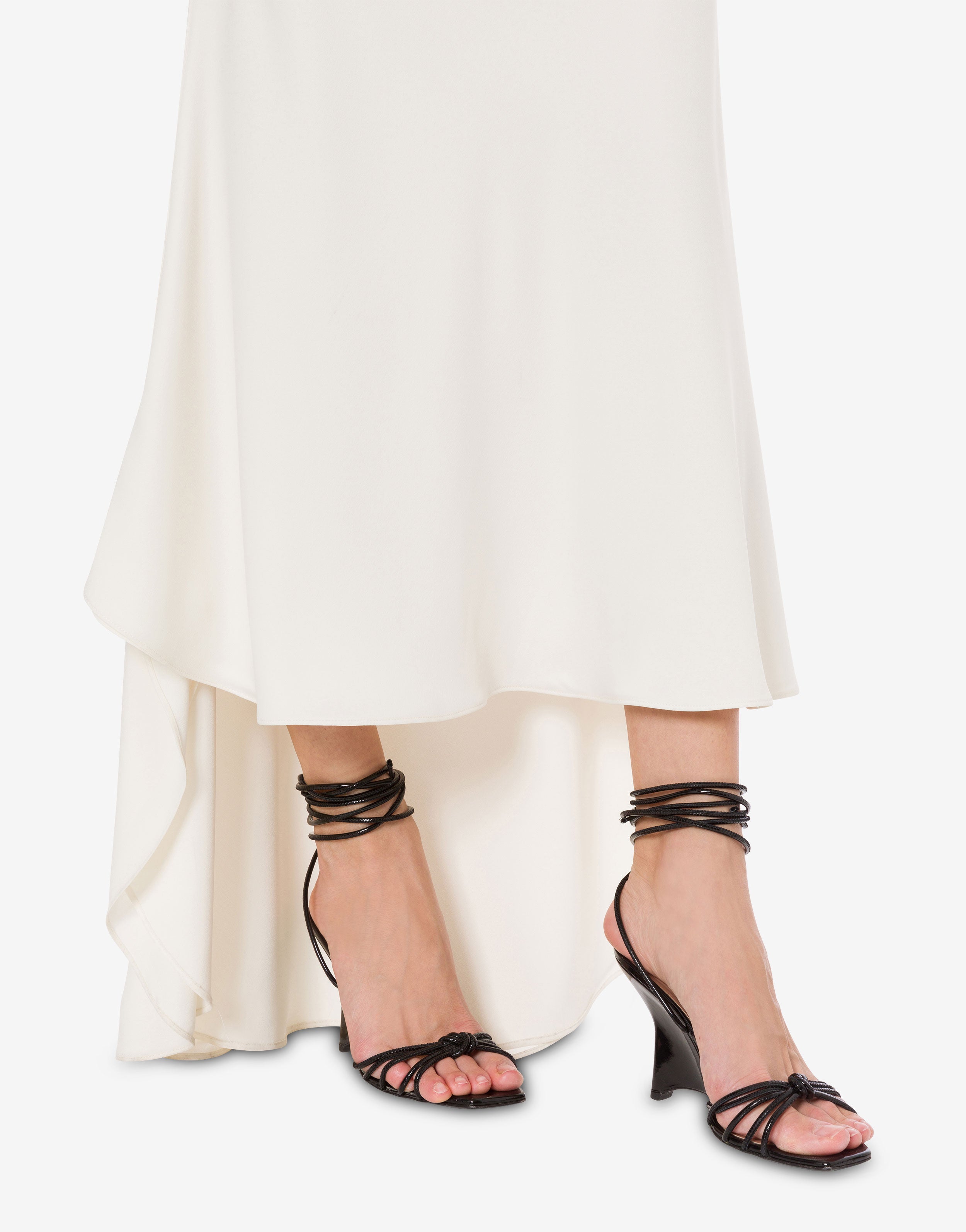 Gonna lunga in crêpe fluido、mySite、aoinhome