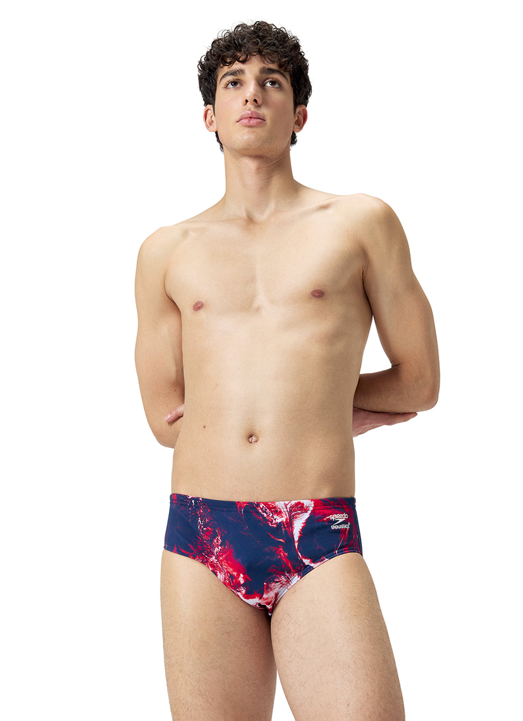 Speedo Men's Lunar Storm Brief Swimsuit、mySite、noshort