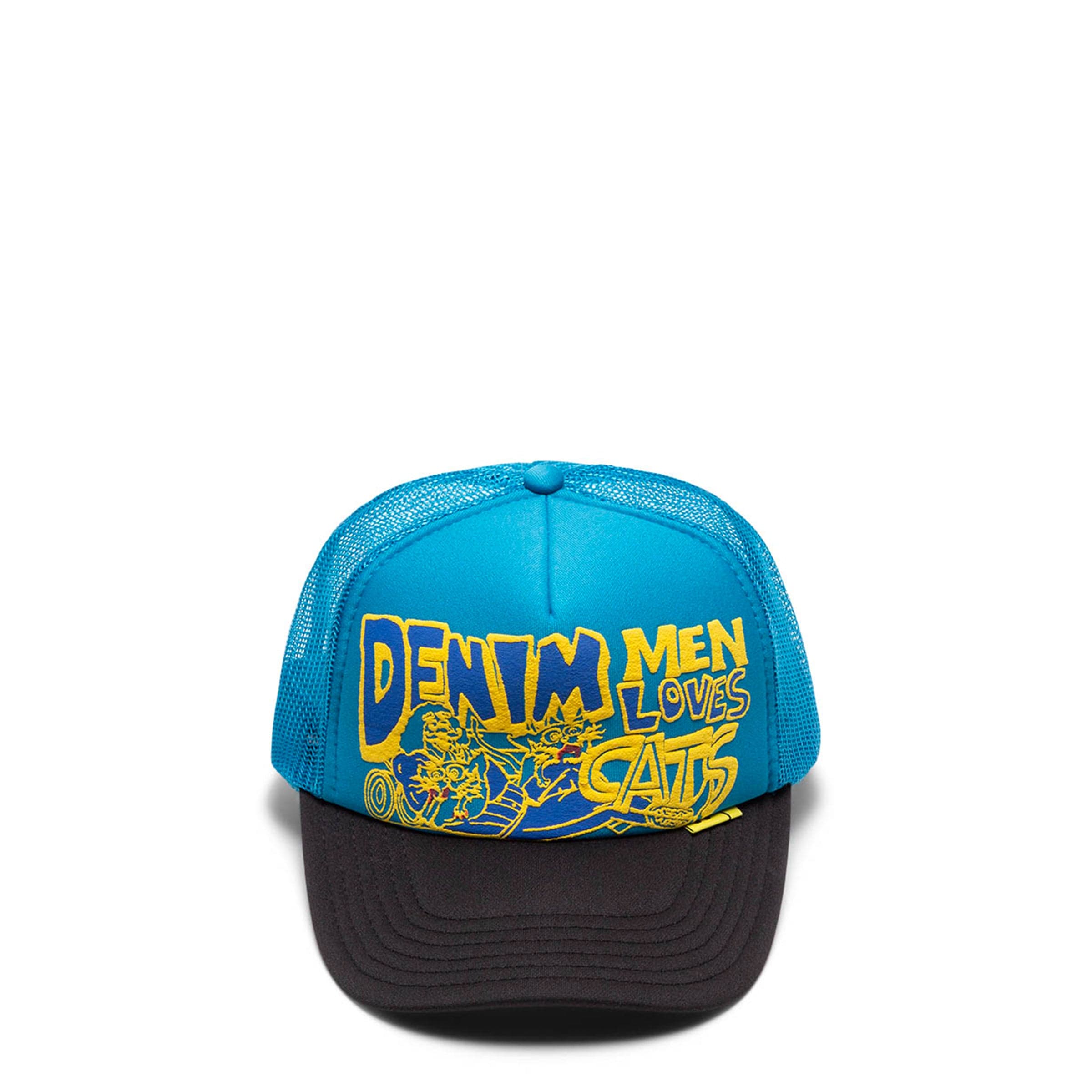 DENIM MEN LOVE CATS TRUCKER HAT、mySite、zt4zffjzw
