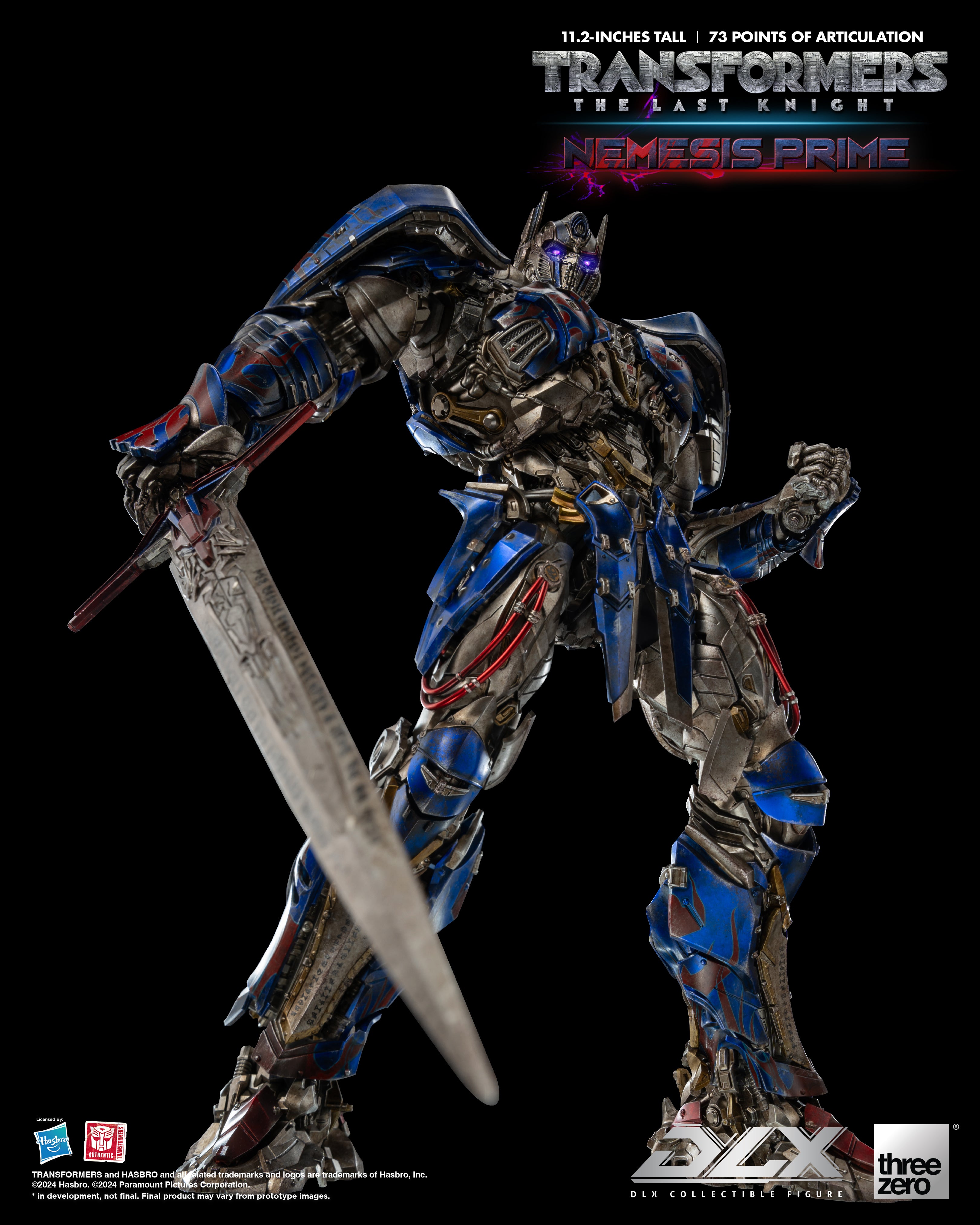Threezero Transformers: The Last Knight DLX Nemesis Prime、mySite、hgirdovlk