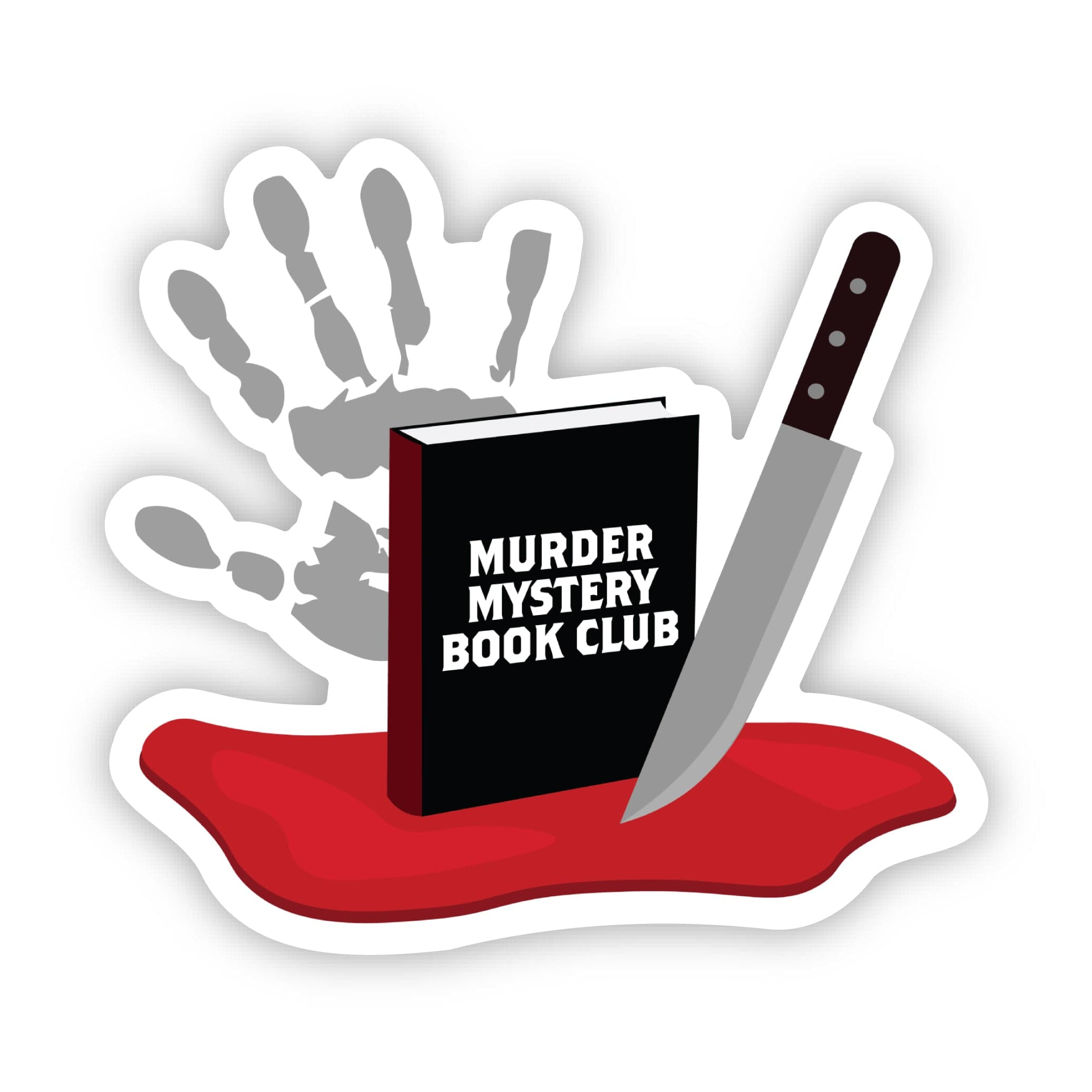  Murder Mystery Book Club Sticker、mySite、elrpsem3k